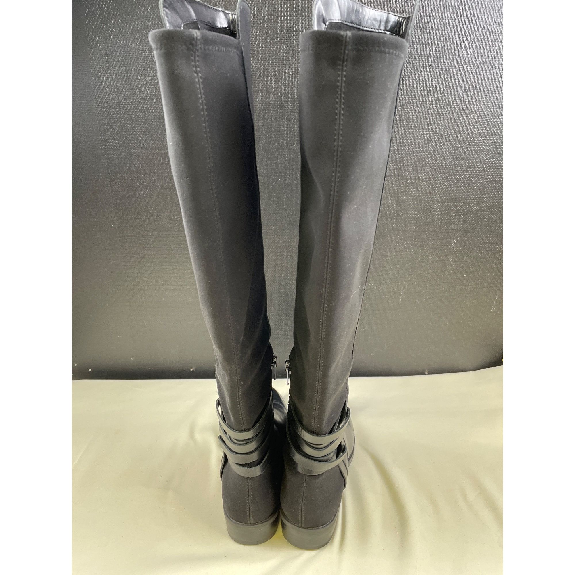 Vince Camuto Vince Camuto Women's Black Leather Riding Boots/Shoes Size 6 Size US 6.5 / IT 36.5 - 4 Thumbnail