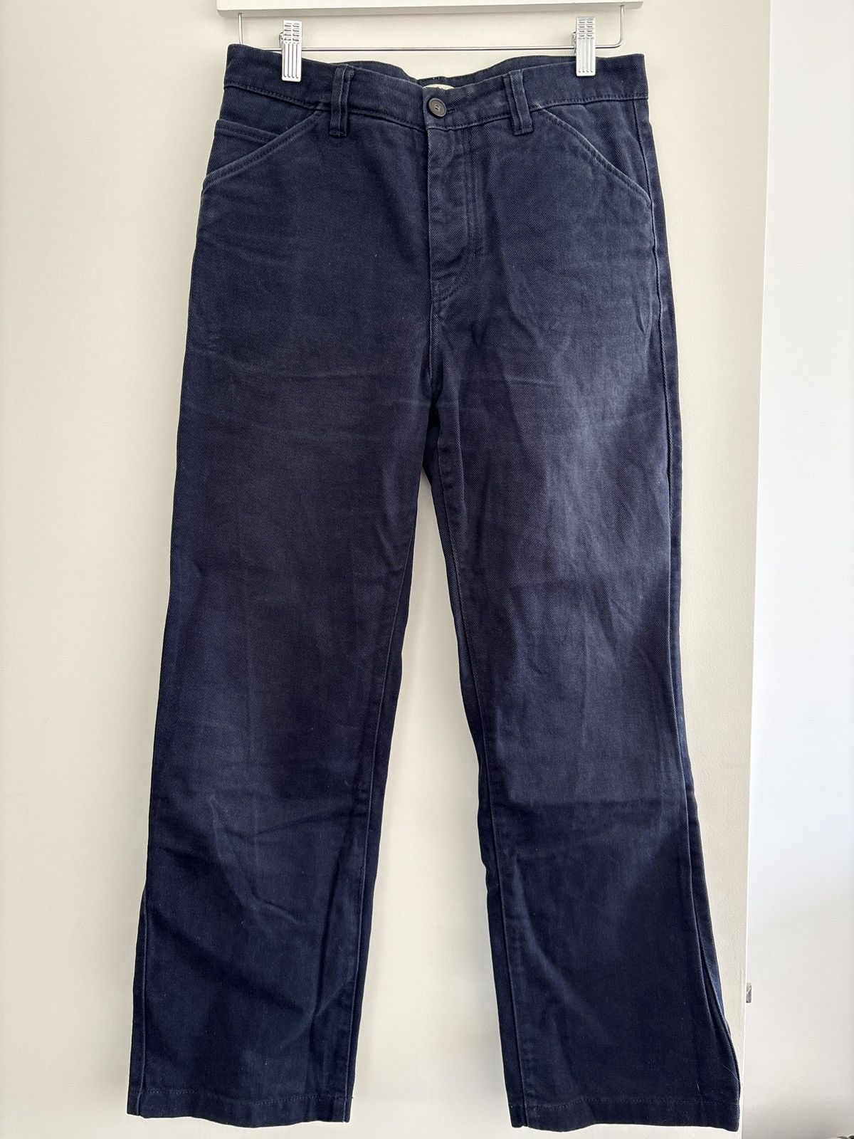 Acne Studios Acne Studios Workwear Trousers Dark Blue Size US 30 / EU 46 - 1 Thumbnail