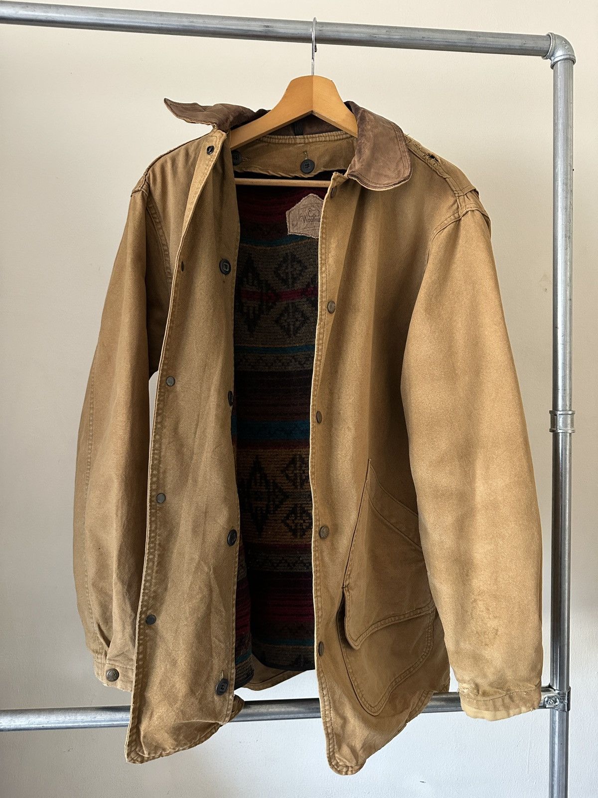 Vintage 1980s Woolrich Duck Cotton Jacket Size US S / EU 44-46 / 1 - 8 Thumbnail