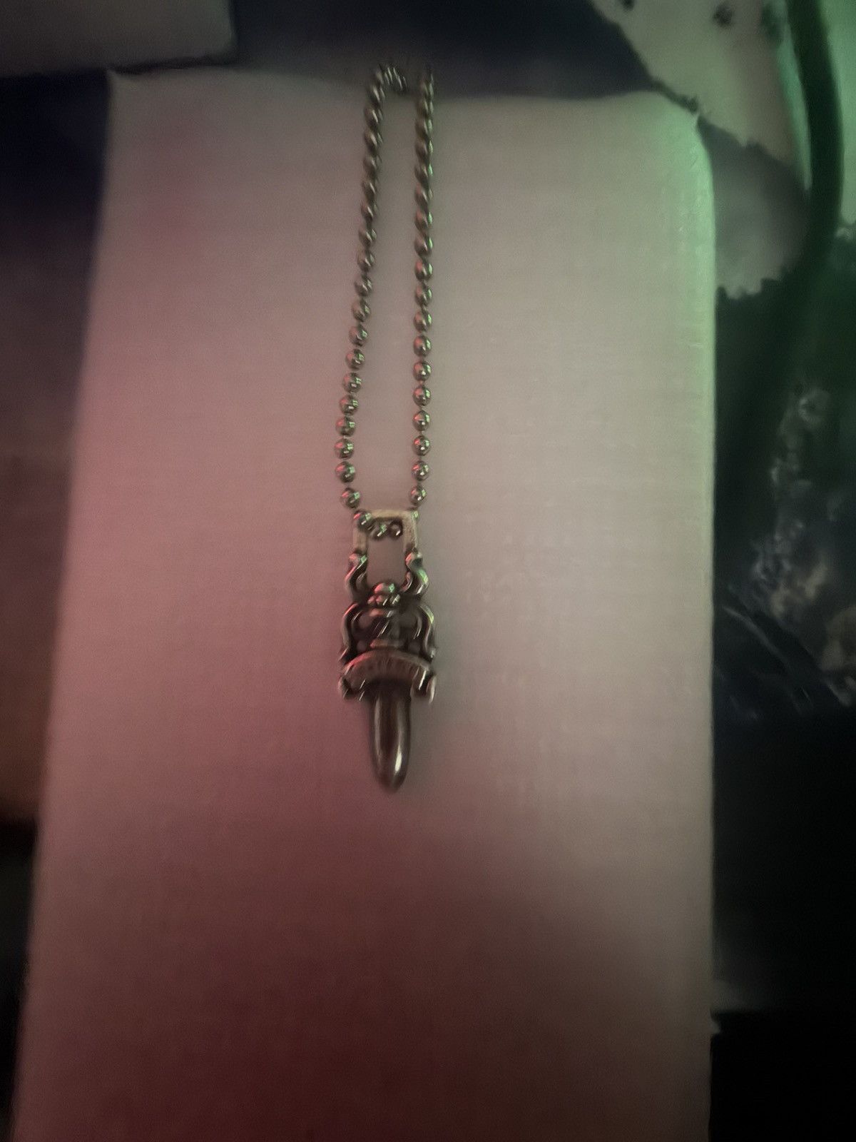 Chrome Hearts chrome hearts dagger necklace Size ONE SIZE - 5 Thumbnail