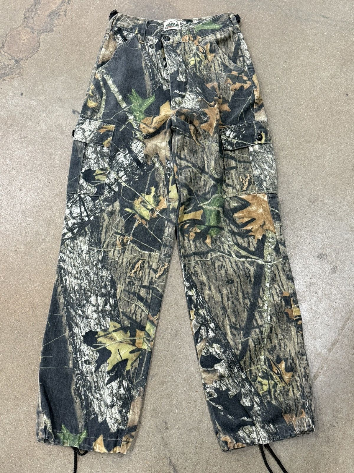 Realtree Vintage Fieldstaff Mossy Oak Camo Cargo Pants Size US 30 / EU 46 - 1 Thumbnail