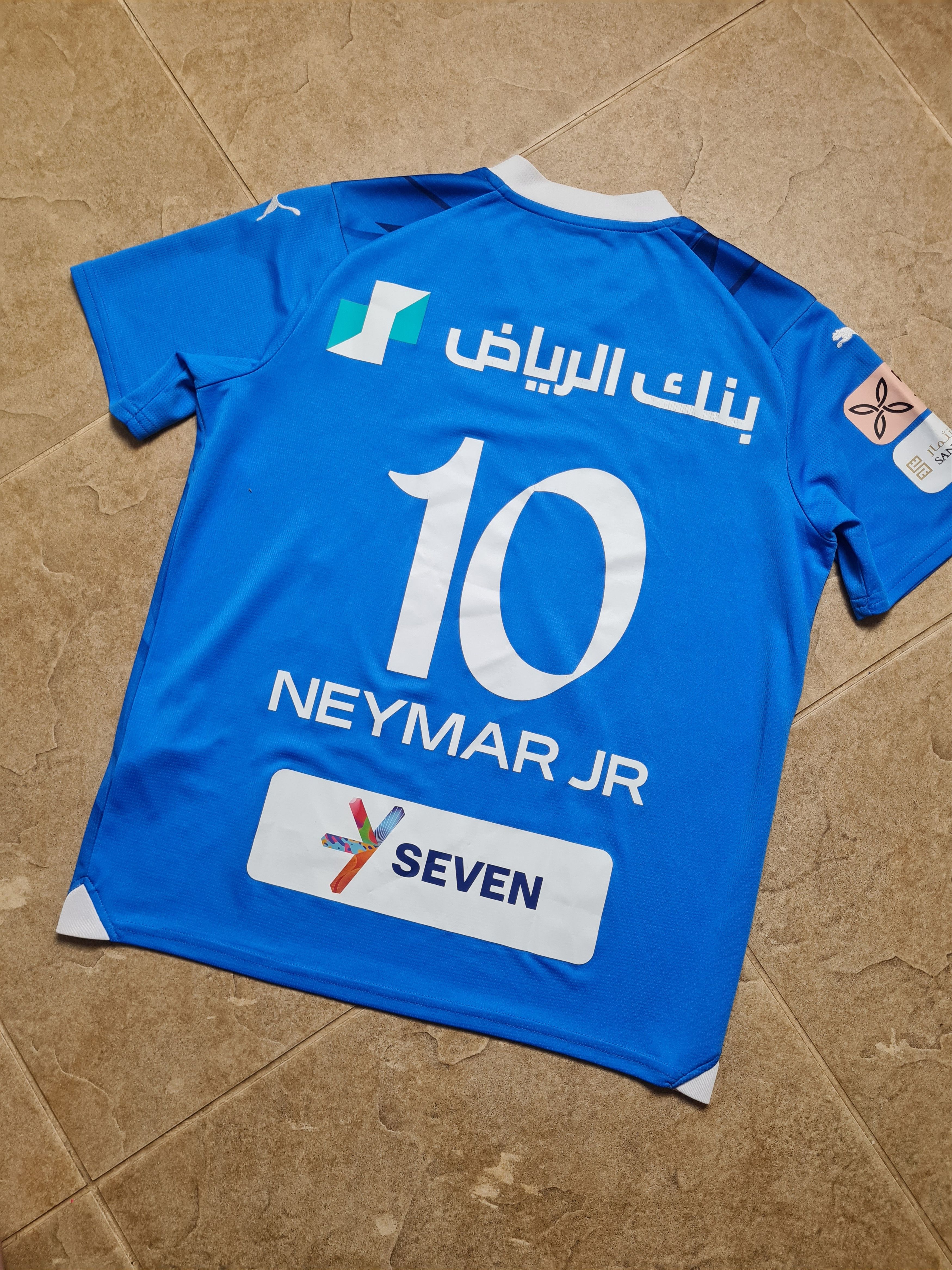 Puma Puma 2023-2024 Al-Hilal Home Soccer Shirt Neymar Jr #10 Size US S / EU 44-46 / 1 - 24 Thumbnail
