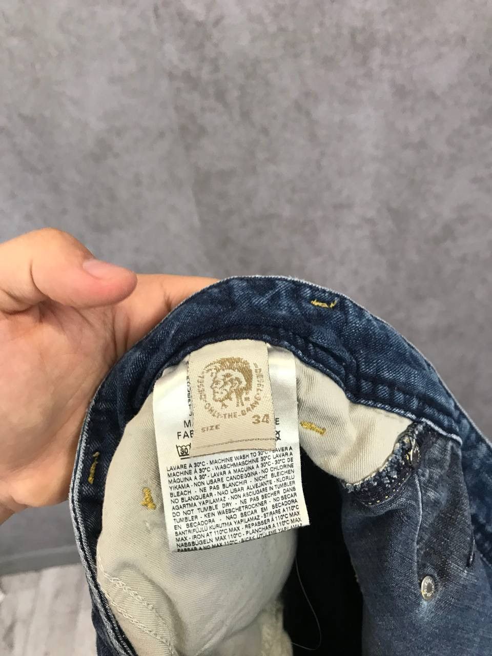 Diesel Diesel vintage designer jeans Size US 34 / EU 50 - 10 Thumbnail