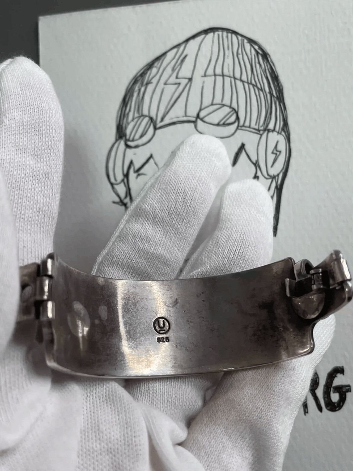 Undercover Undercover 06SS T-period KLAUS 925 Silver Bracelet Size ONE SIZE - 5 Thumbnail