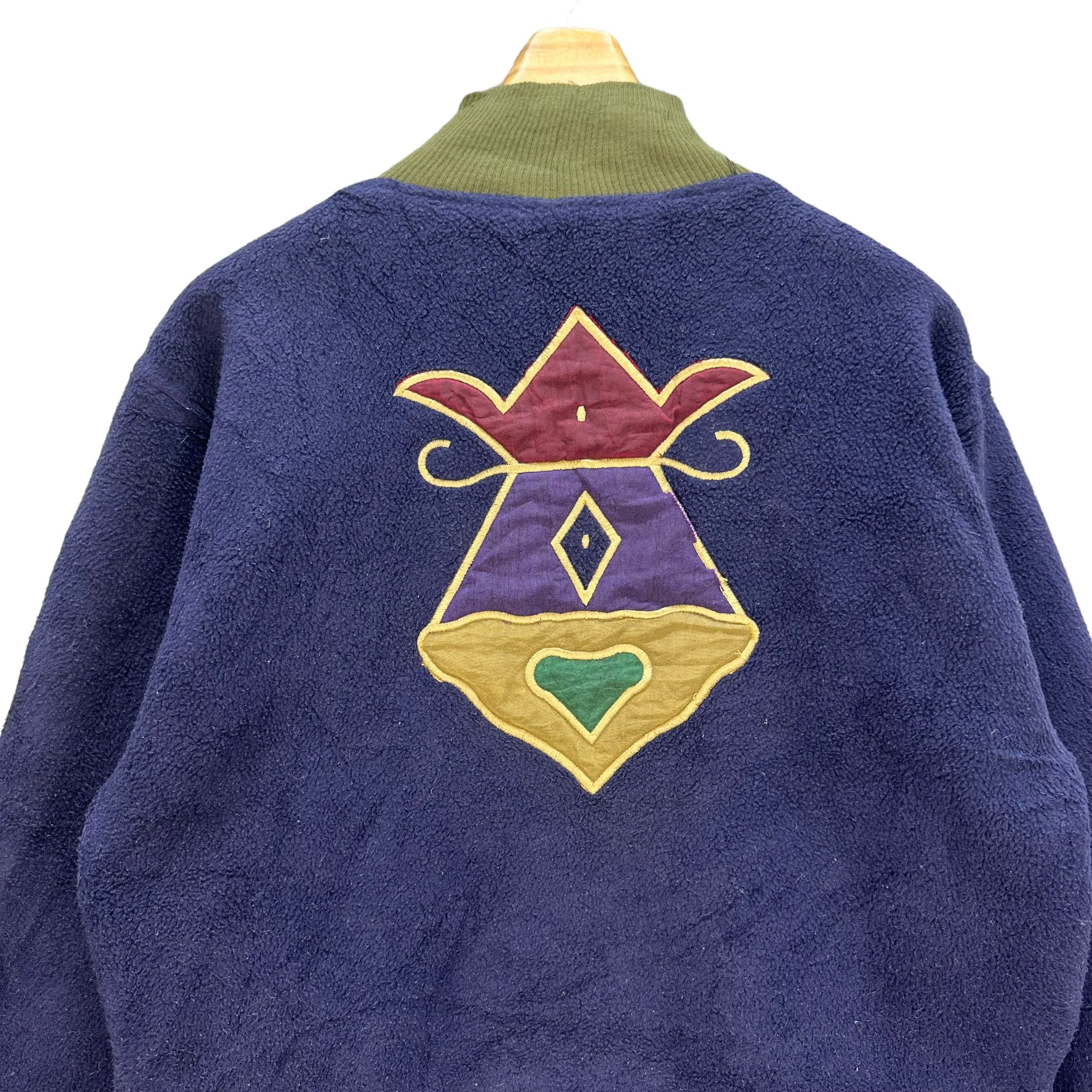 Japanese Brand MILLET NICE DESIGN FLEECE #8059-199 Size US S / EU 44-46 / 1 - 11 Thumbnail