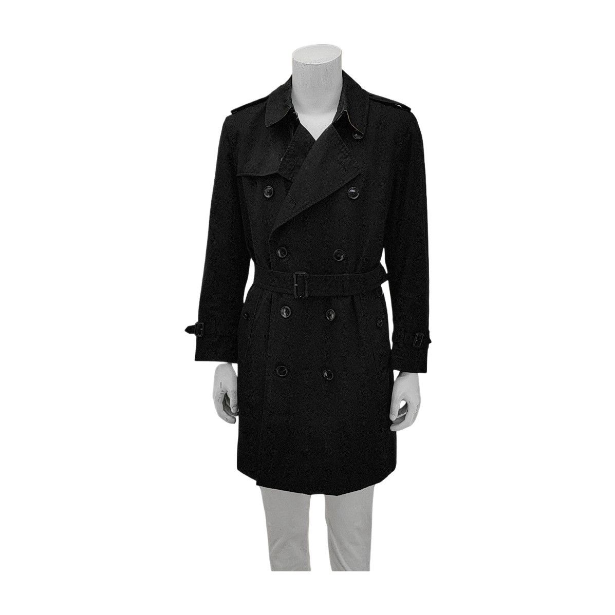 Burberry Burberry The Kensington Cotton Trench Coat 50 Size US M / EU 48-50 / 2 - 1 Thumbnail