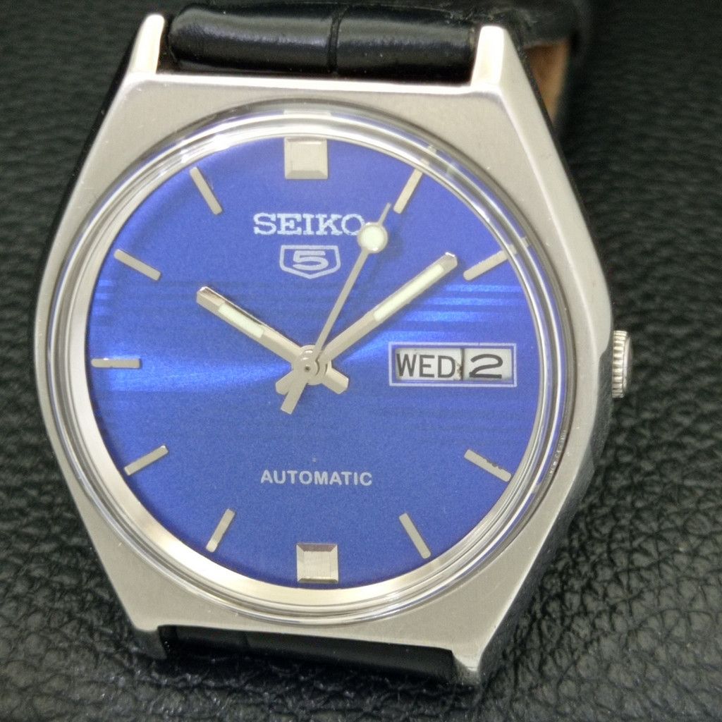 Seiko SEIKO 5 AUTOMATIC VINTAGE 6319A JAPAN MENS WATCH a701209 Size 36 - 3 Thumbnail