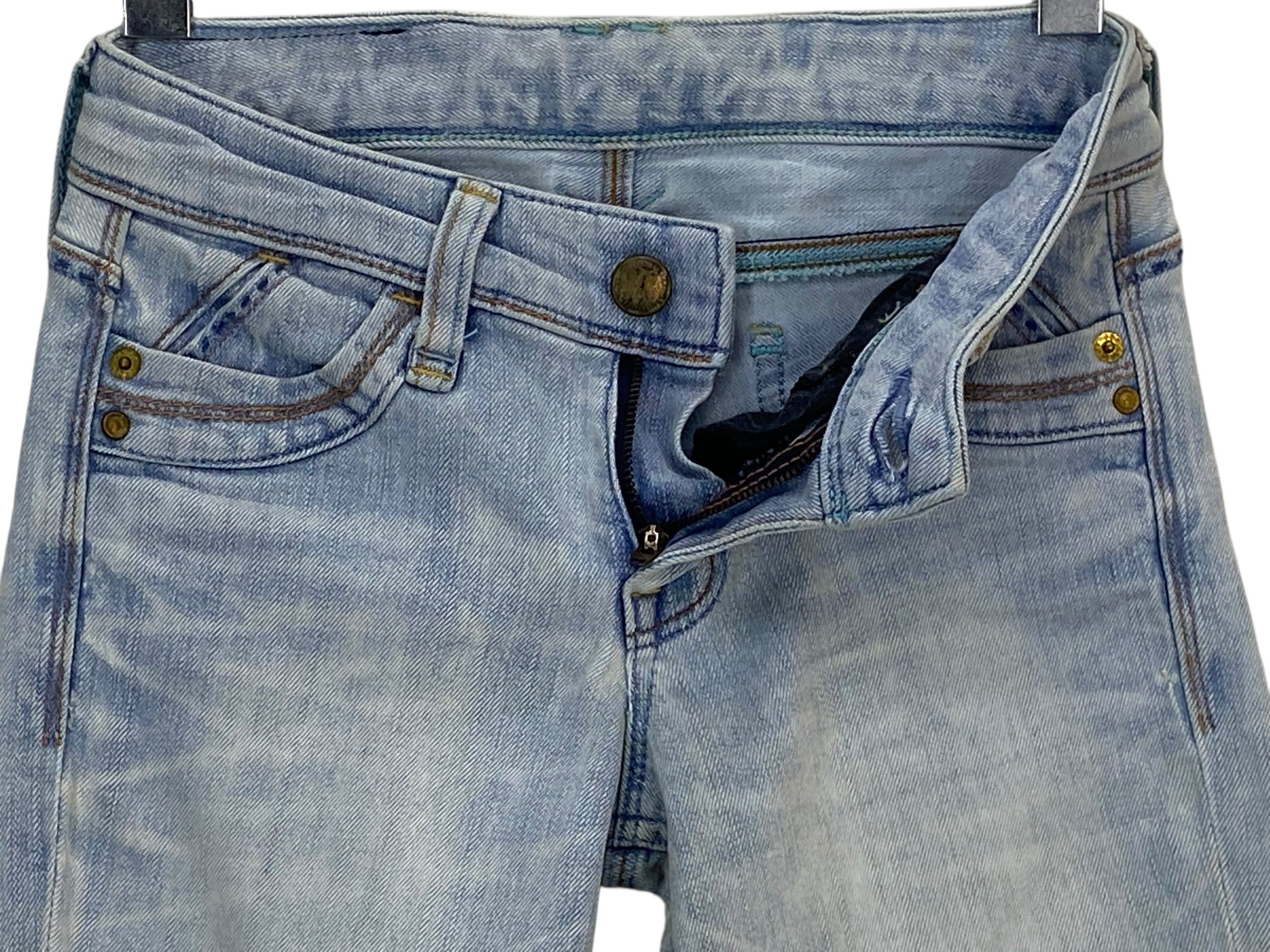 Japanese Brand Brappers Denim Jeans Distressed Jeans Size 22" - 4 Thumbnail