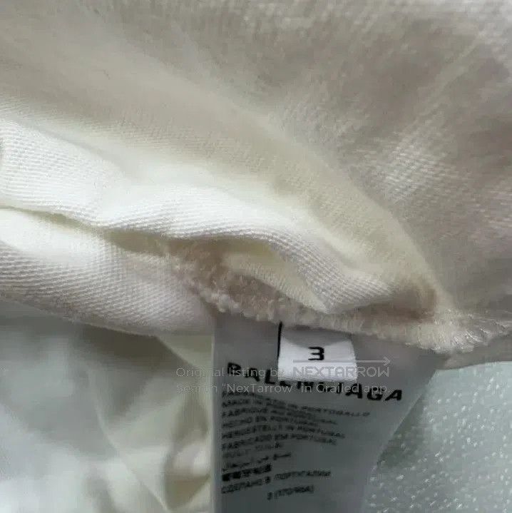 Balenciaga Balenciaga FW24 White Graphic Oversized T. Size US L / EU 52-54 / 3 - 4 Thumbnail