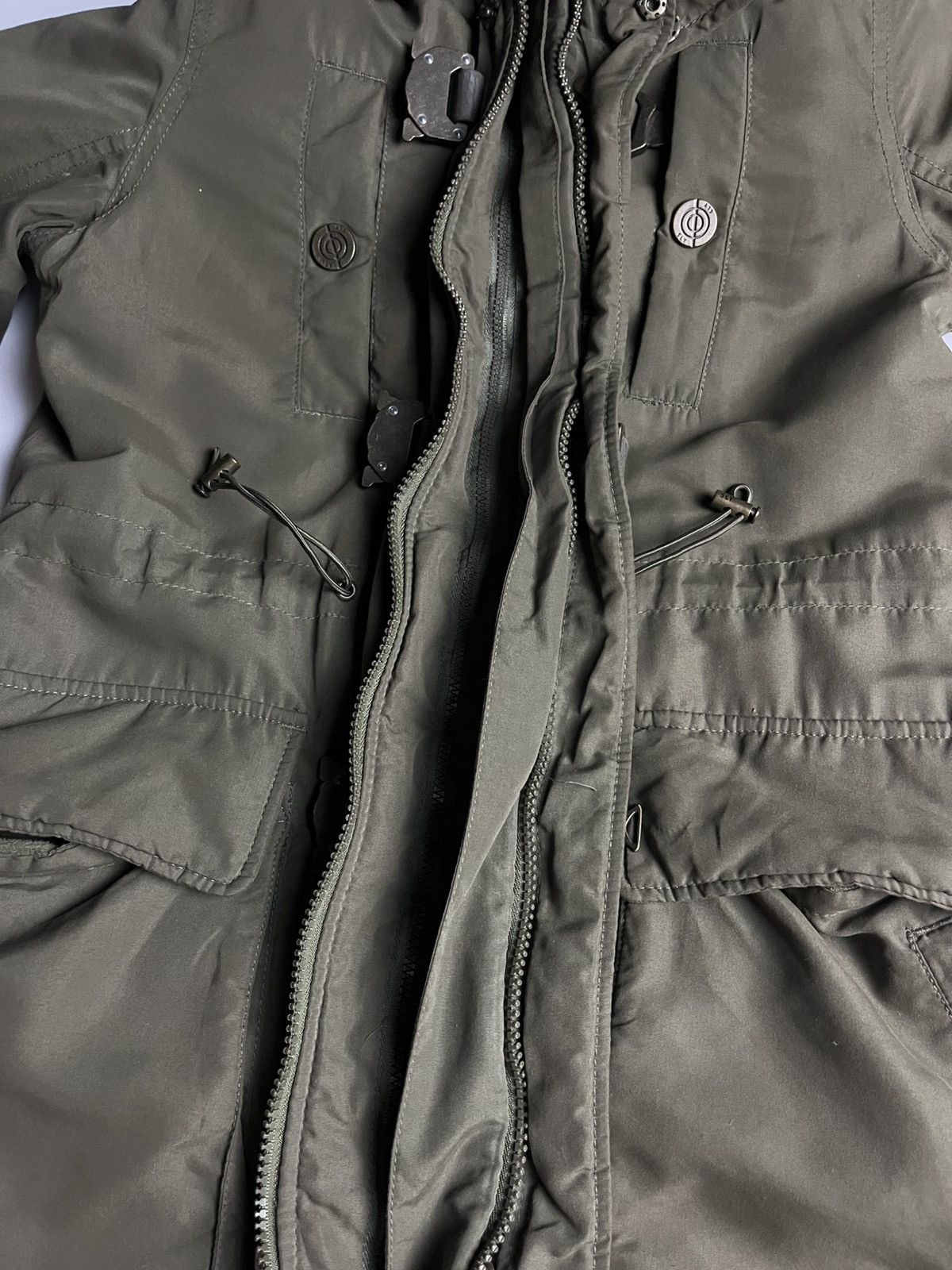 Japanese Brand SLY Japan Industrial Buckle N3B Military Parka Jacket Size US S / EU 44-46 / 1 - 10 Thumbnail