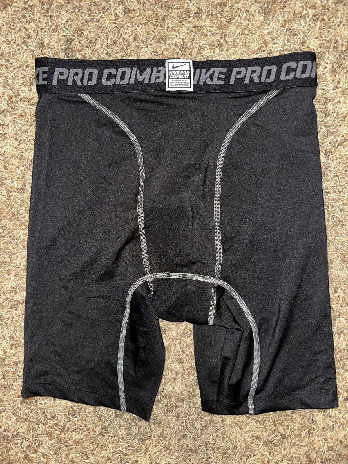 Nike Nike Men’s Pro Gray Compression Baselayer Shorts Size US 34 / EU 50 - 6 Thumbnail