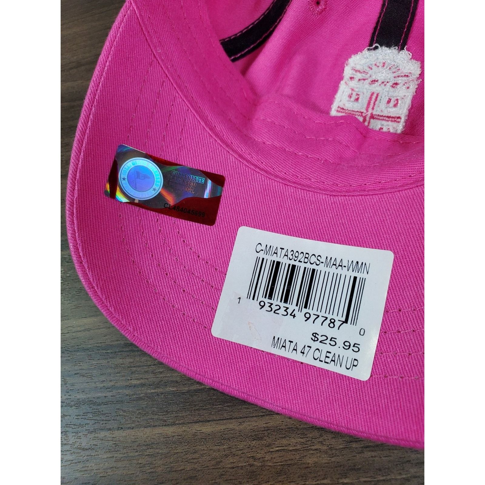 47 Brand × NCAA Brown University Hat '47 Brand Clean Up Pink NCAA Ivy League Size ONE SIZE - 12 Thumbnail