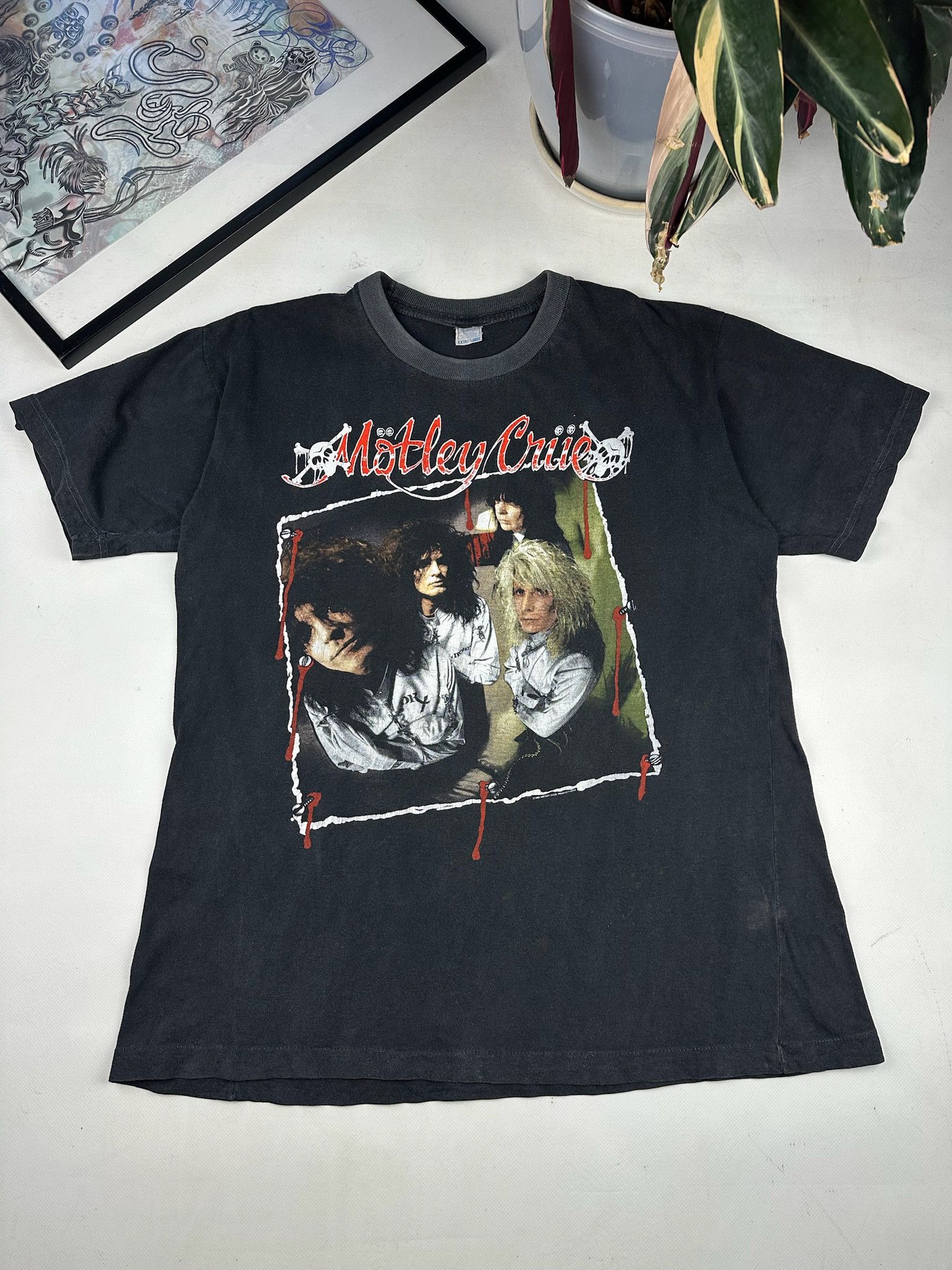 Vintage 1989 Motley Crue Tee