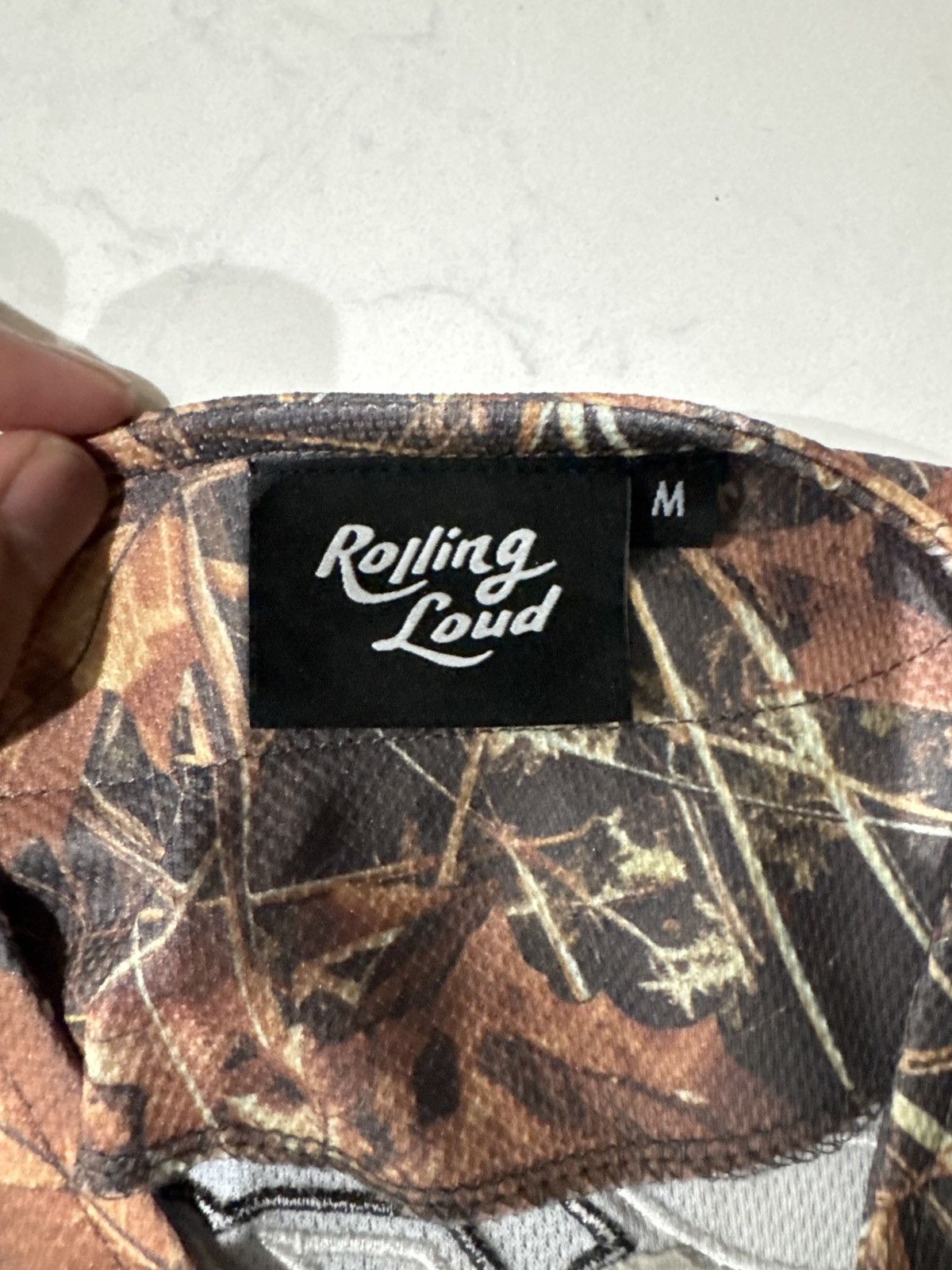 Vintage Rolling Loud LA 2025 Camo Shirt Size US M / EU 48-50 / 2 - 3 Thumbnail