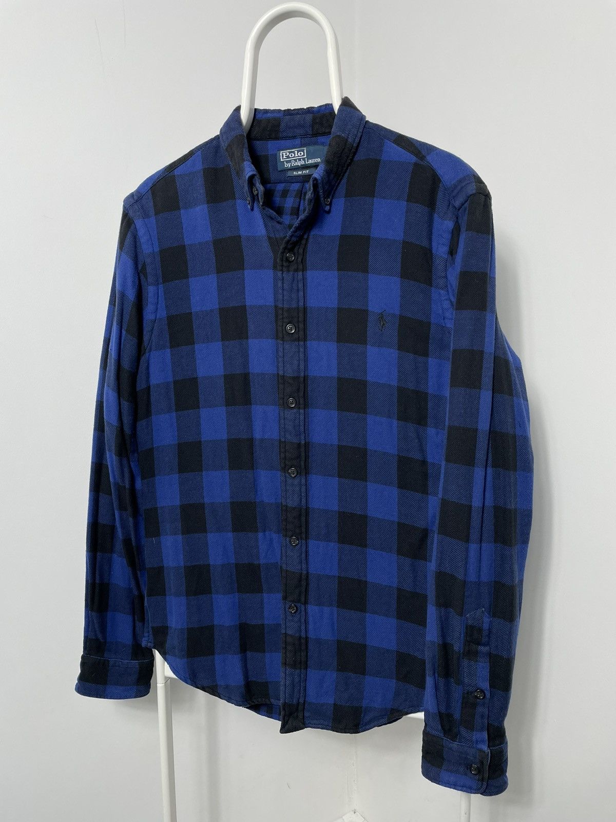 Polo Ralph Lauren × Vintage VINTAGE POLO RALPH LAUREN FLANNEL BUTTON UP SHIRT XL Size US M / EU 48-50 / 2 - 2 Thumbnail