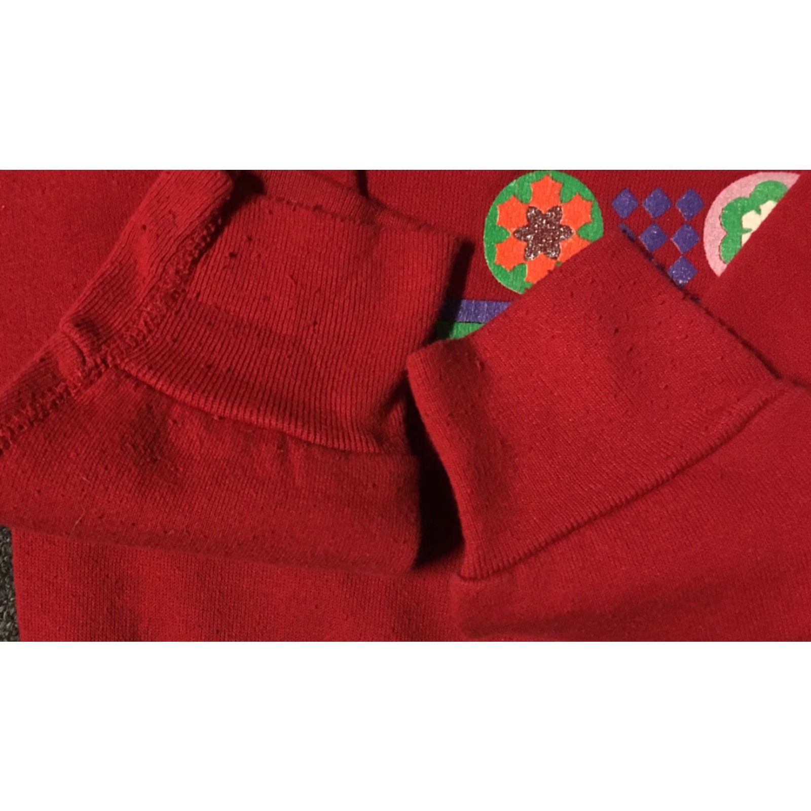 Vintage VINTAGE 80s Christmas Cats Sweatshirt Men S Red USA MBC Pullover Santa Cartoon Grunge Snow Holidays 90s Size US S / EU 44-46 / 1 - 3 Thumbnail