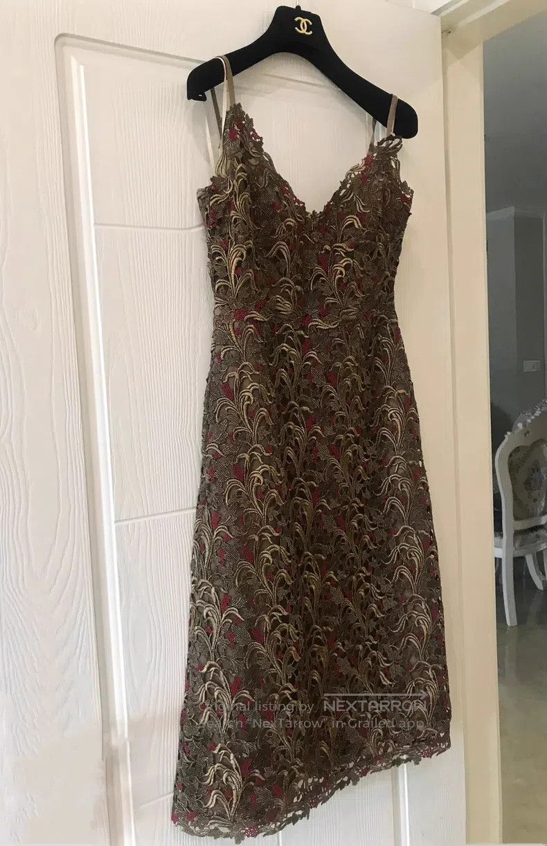Valentino Valentino Openwork lace embroidered dress Size S / US 4 / IT 40 - 2 Thumbnail