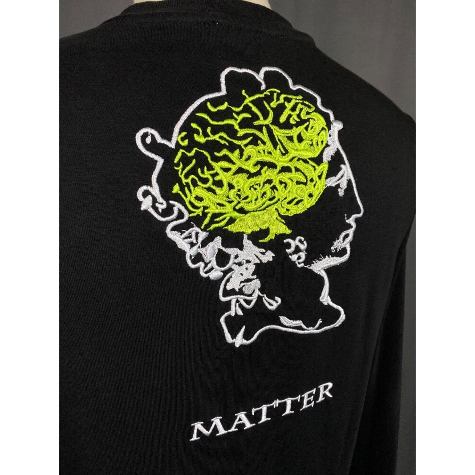 Alexander McQueen Alexander McQueen Big Logo Men's Black Crewneck Sweater Size Size US M / EU 48-50 / 2 - 7 Thumbnail