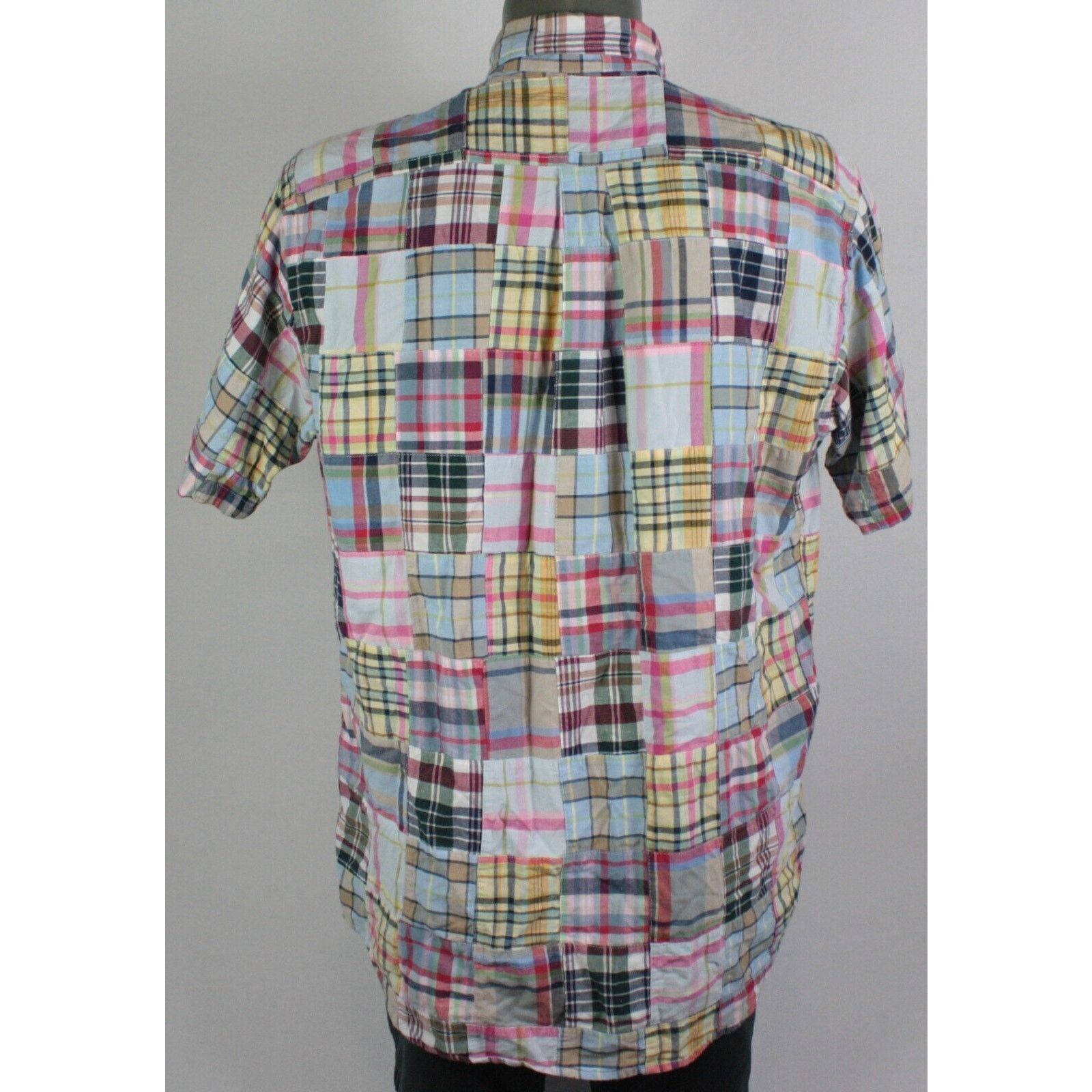 Brooks Brothers Vintage Brooks Brothers 346 Patchwork Plaid Shirt Button Up Size US L / EU 52-54 / 3 - 4 Thumbnail