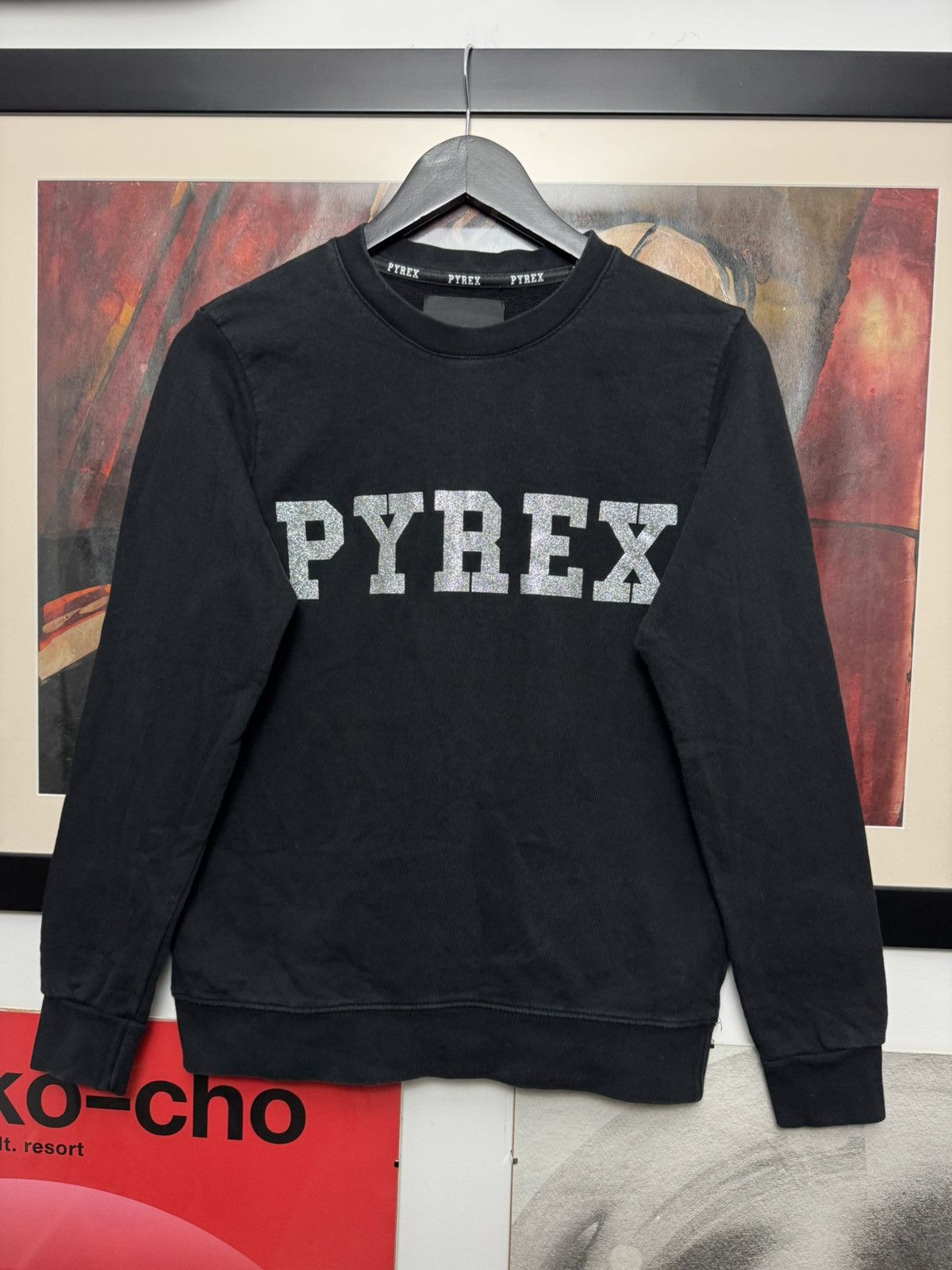 Pyrex Vision Pyrex Vision Vintage Y2k Streetwear Silver Logo Crewneck Size M / US 6-8 / IT 42-44 - 1 Thumbnail