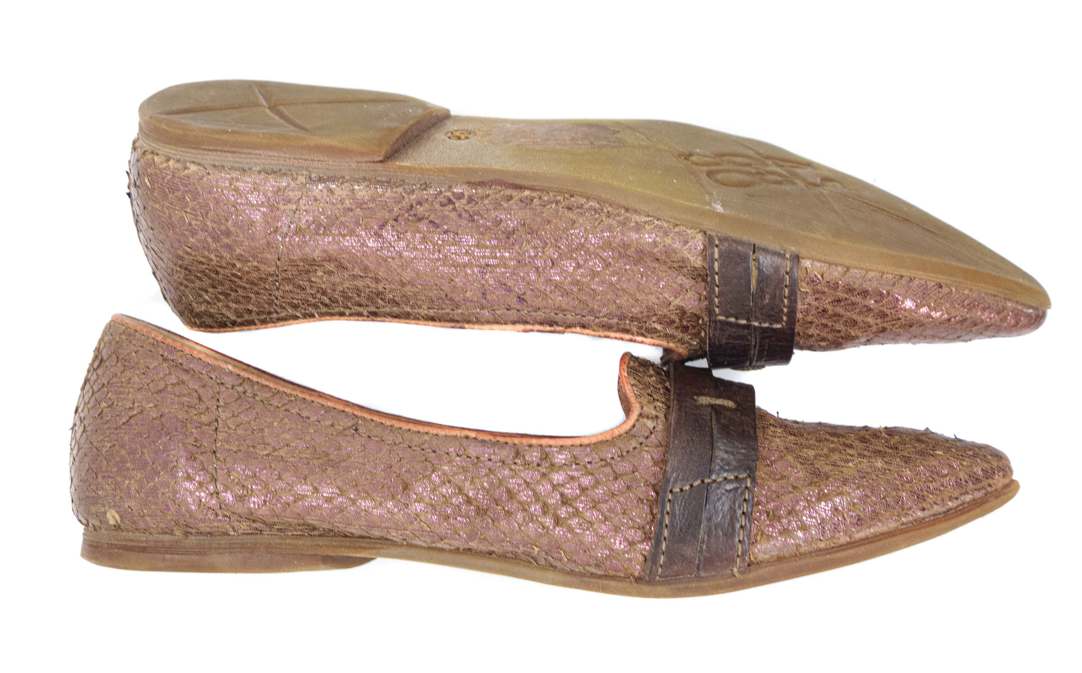 A.S.98 Belted Grunge Boat Ballet Shoes Size US 8 / IT 38 - 5 Thumbnail