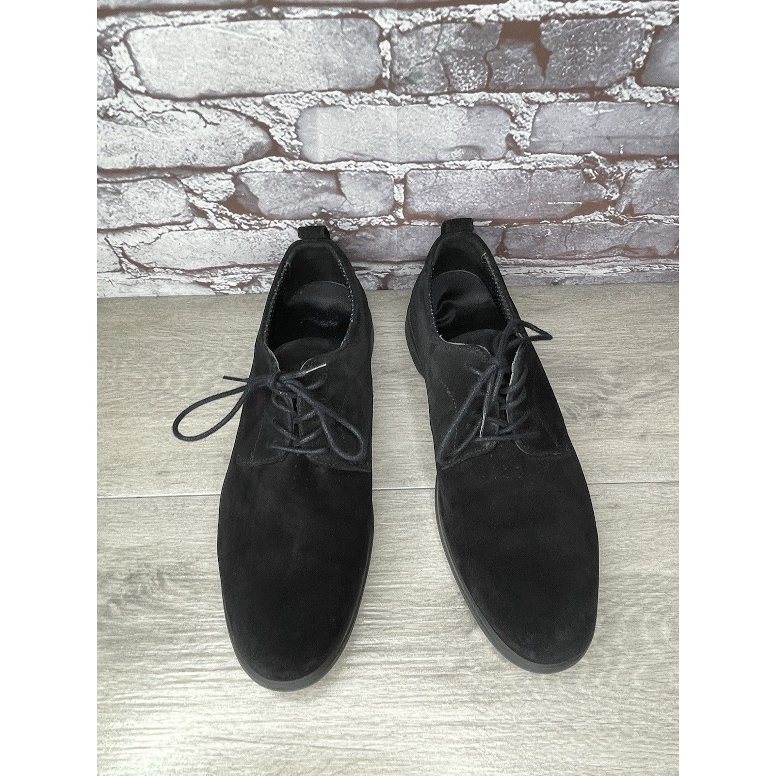 Lumberjack Amberjack Black Suede Leather Lace Up Rubber Oxfords Shoes M Size US 10.5 / EU 43-44 - 13 Thumbnail