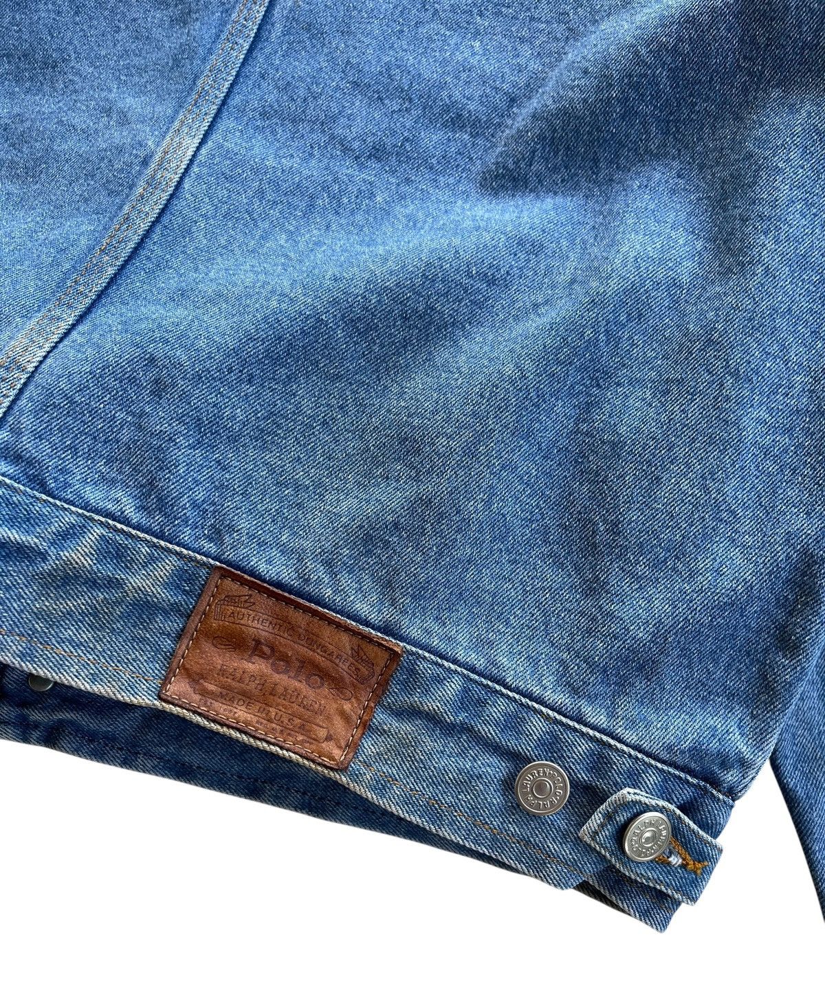 Polo Ralph Lauren 80s Polo Ralph Lauren Denim Jacket Size US M / EU 48-50 / 2 - 13 Thumbnail