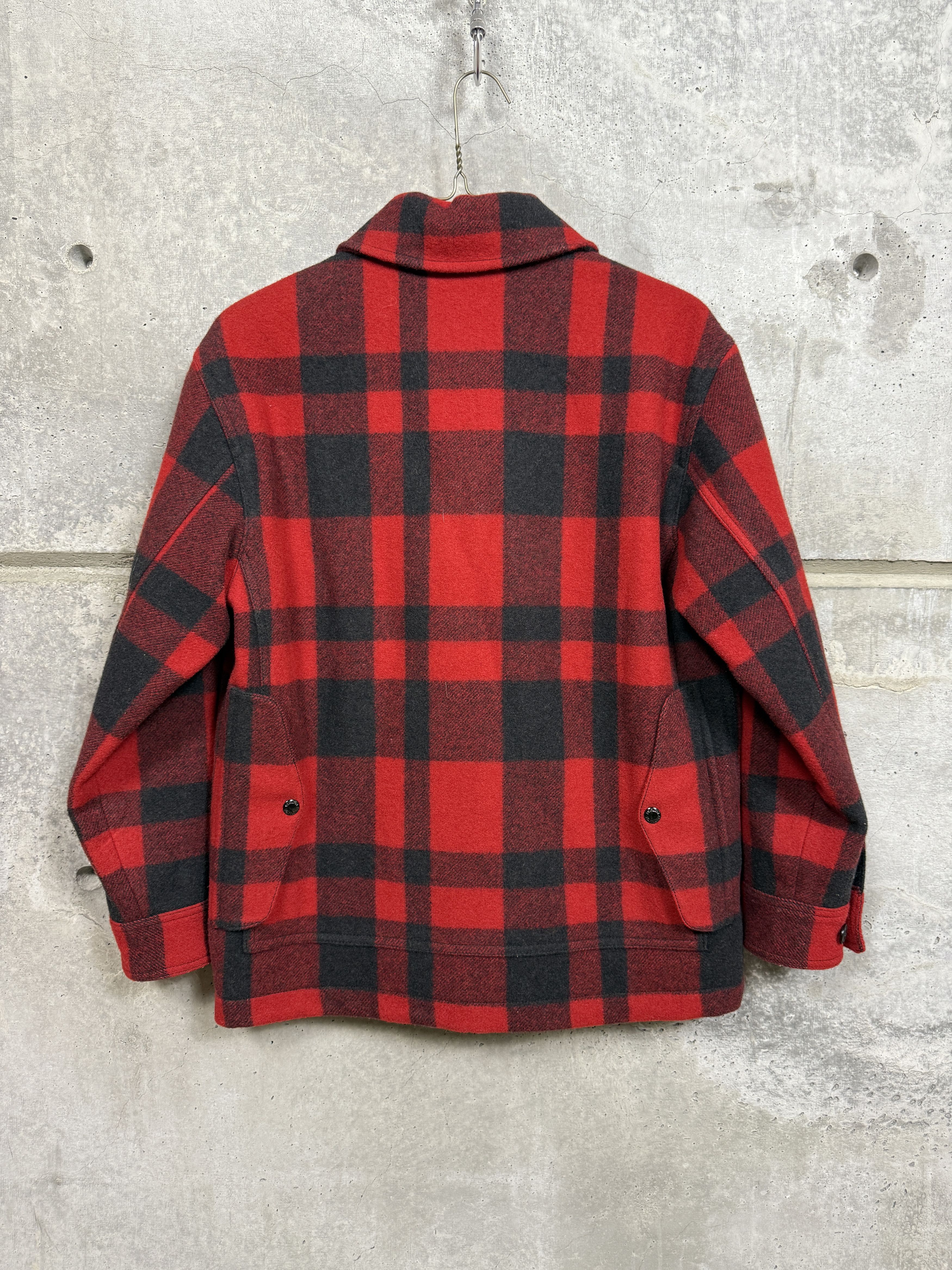 Filson Filson Red Plaid Wool Mackinaw Cruiser Jacket Size M / US 6-8 / IT 42-44 - 2 Thumbnail