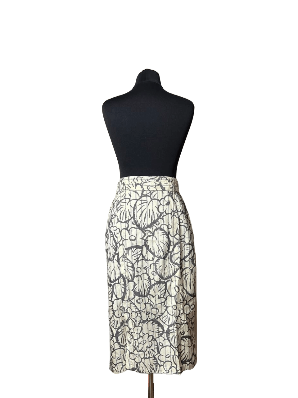 Versace Gianni Versace Vintage Retro RARE Midi Silk Skirt, size S Size 27" / US 4 / IT 40 - 3 Thumbnail