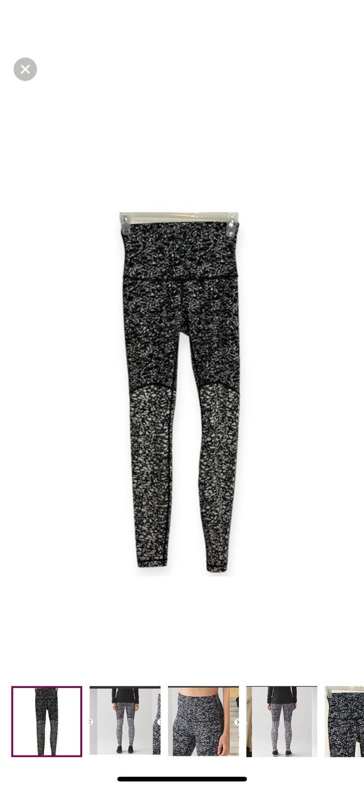 Lululemon Lululemon wunder under high rise pant size 4 Size 27" / US 4 / IT 40 - 1 Thumbnail
