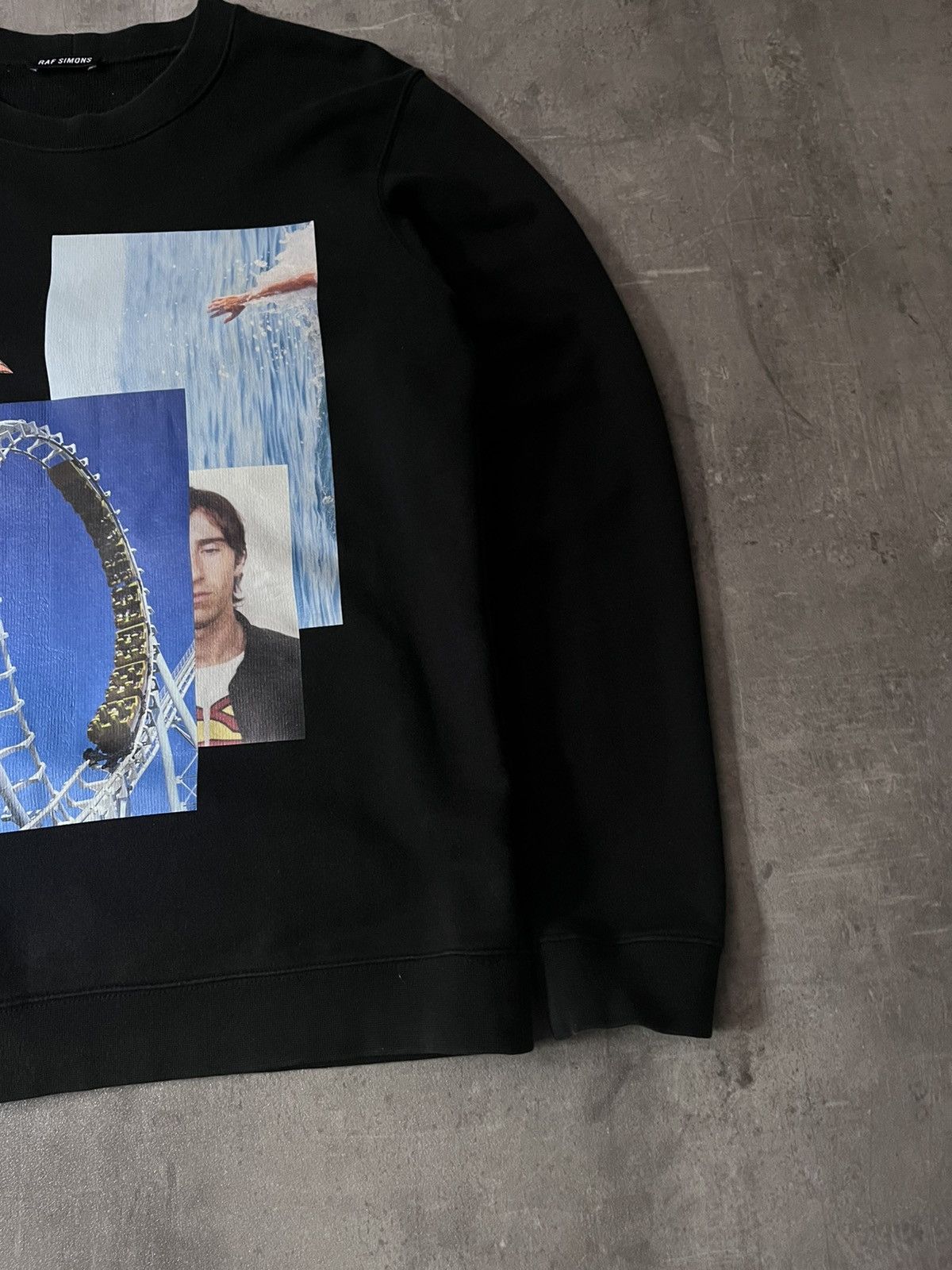Raf Simons Raf Simons S/S 15 Rollercoaster collage sweatshirt Size US M / EU 48-50 / 2 - 4 Thumbnail