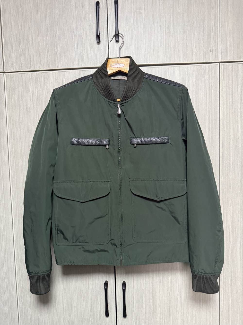 Bottega Veneta Bottega Veneta Intrecciato Bomber Jacket Size 50 Size US M / EU 48-50 / 2 - 1 Thumbnail