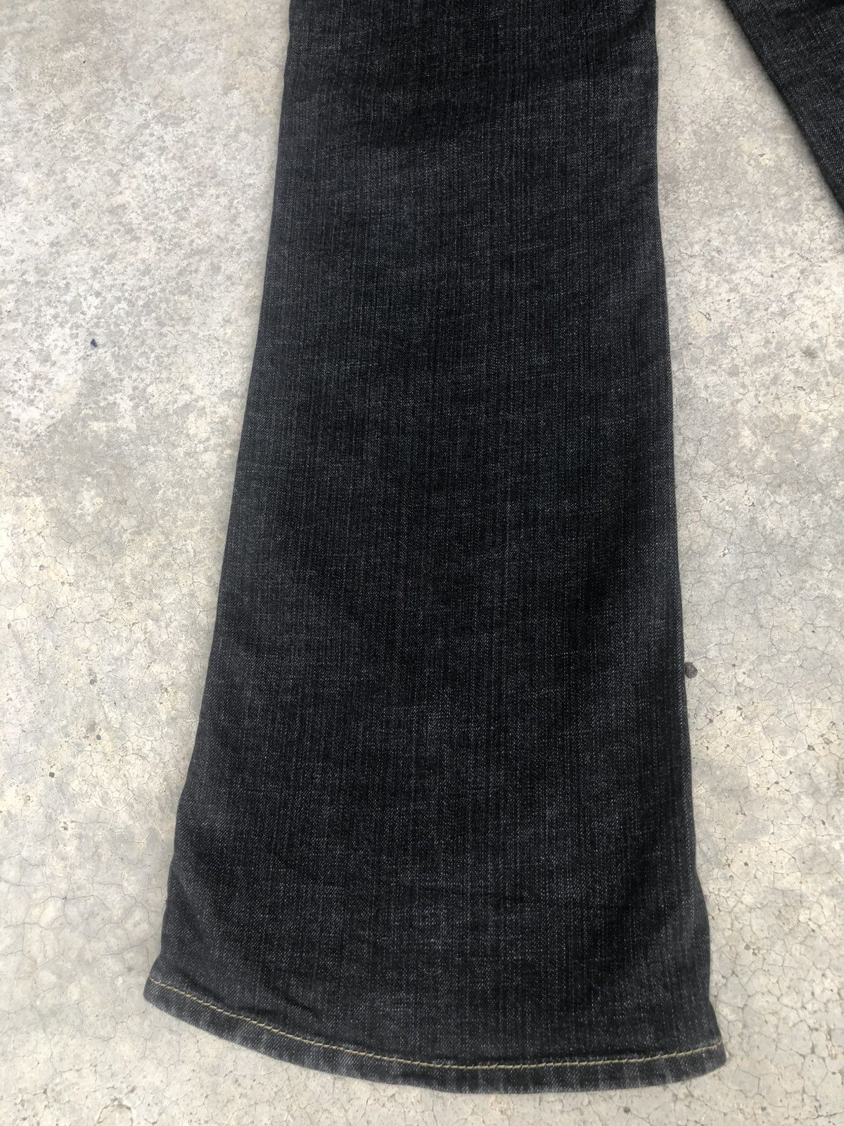 If Six Was Nine Japanese Bobson Flared Jeans Distressed Size US 29 - 11 Thumbnail