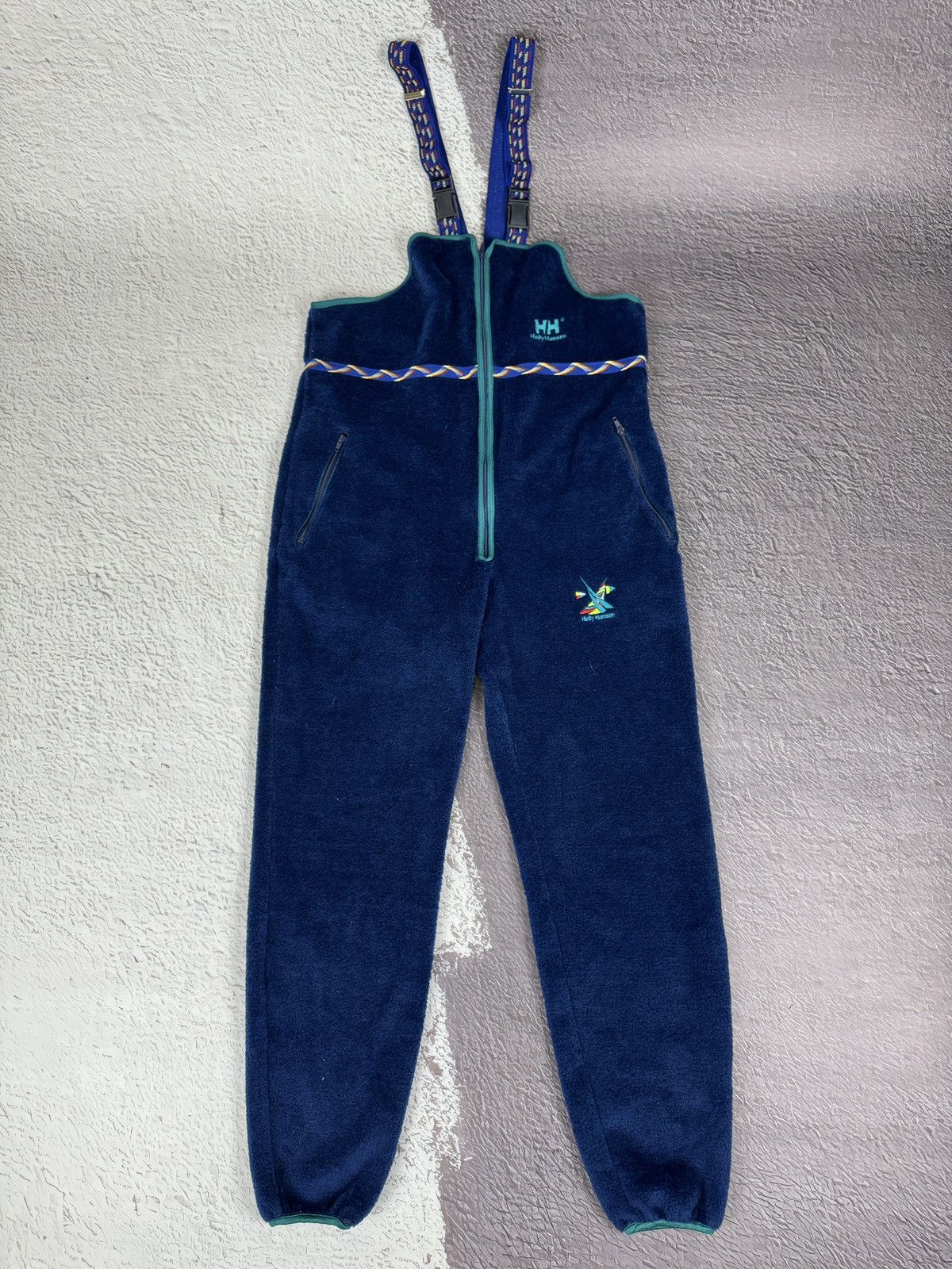 Helly Hansen Vintage Rare Helly Hansen Fleece Overalls Jumpsuit Large Size US 34 / EU 50 - 2 Thumbnail