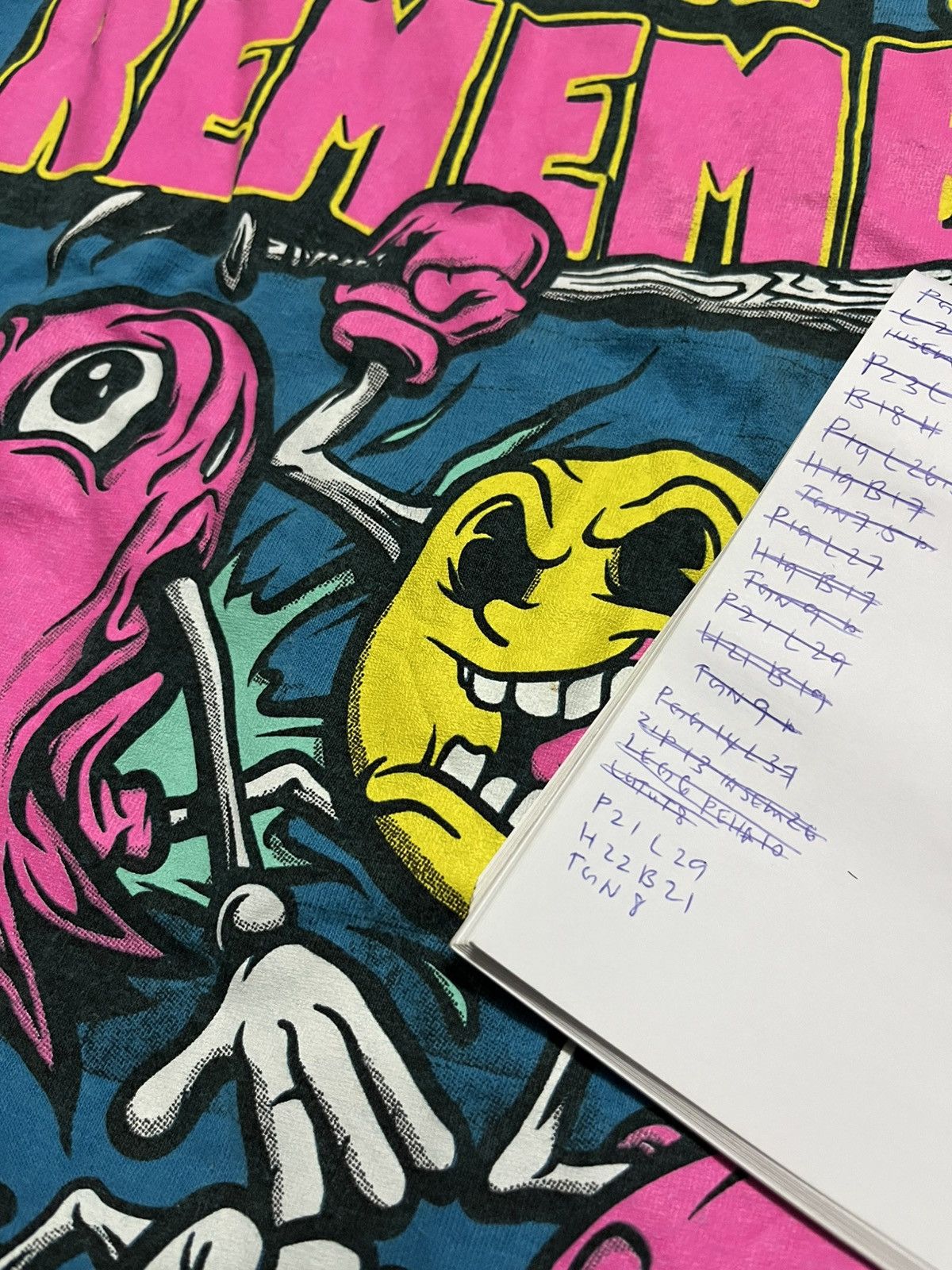 Vintage 🔥RARE Vintage Crazy Cartoon Art Fest Y2K Tees Size US XL / EU 56 / 4 - 5 Thumbnail