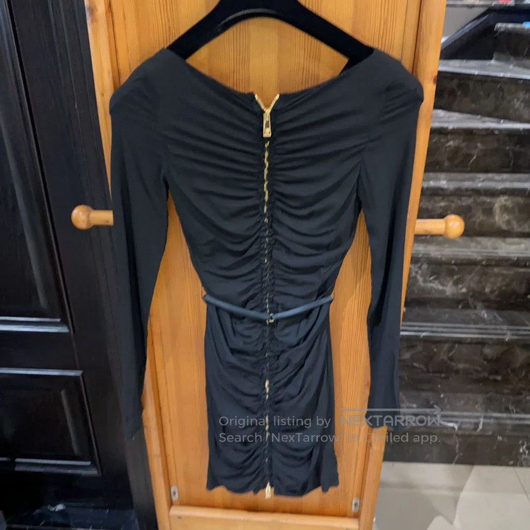 Versace versace little black dress for women. Size US 40 / EU 56 - 3 Thumbnail