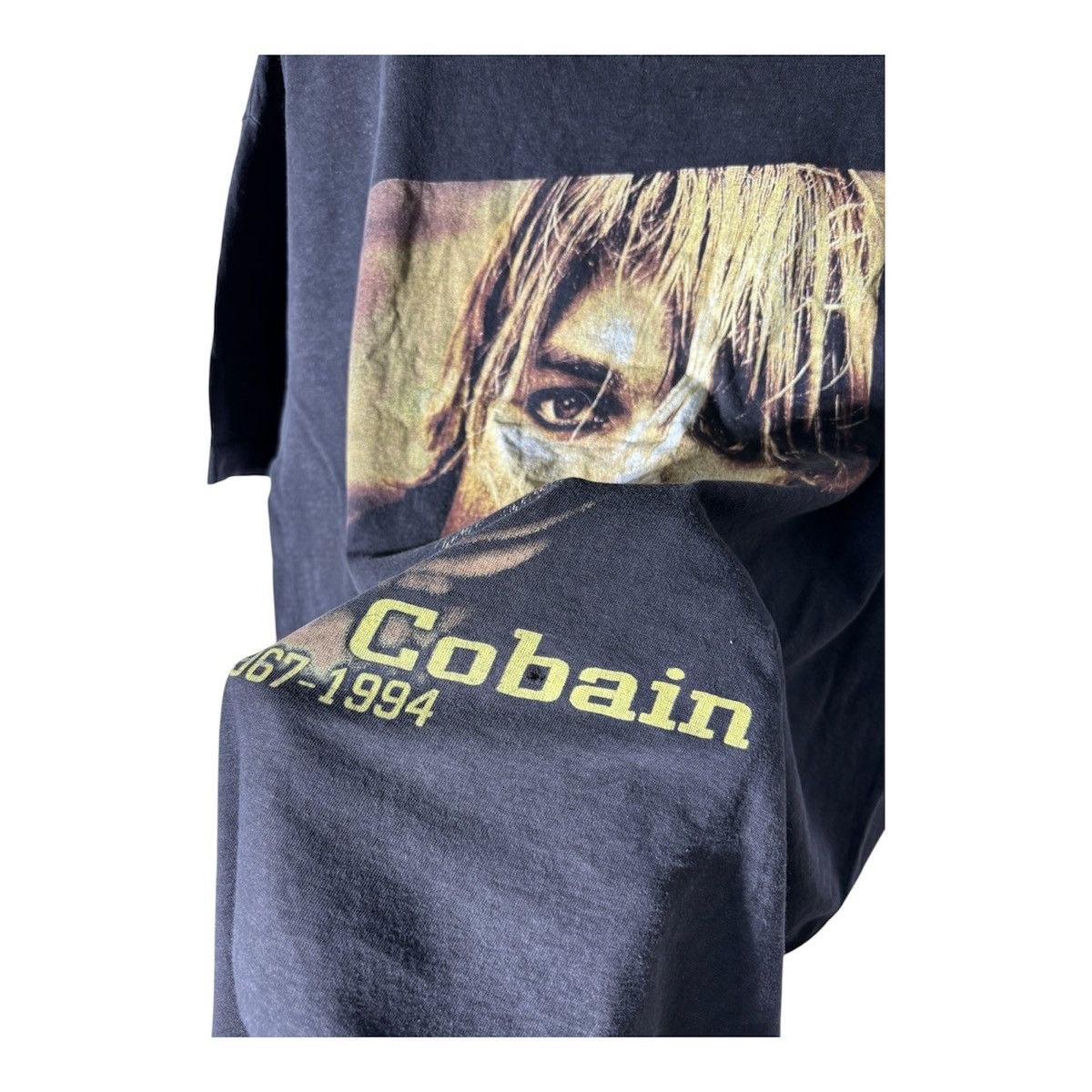 Band Tees Vintage Kurt Cobain Tshirt Nirvana Band Rock Tees Music Size US XL / EU 56 / 4 - 3 Thumbnail