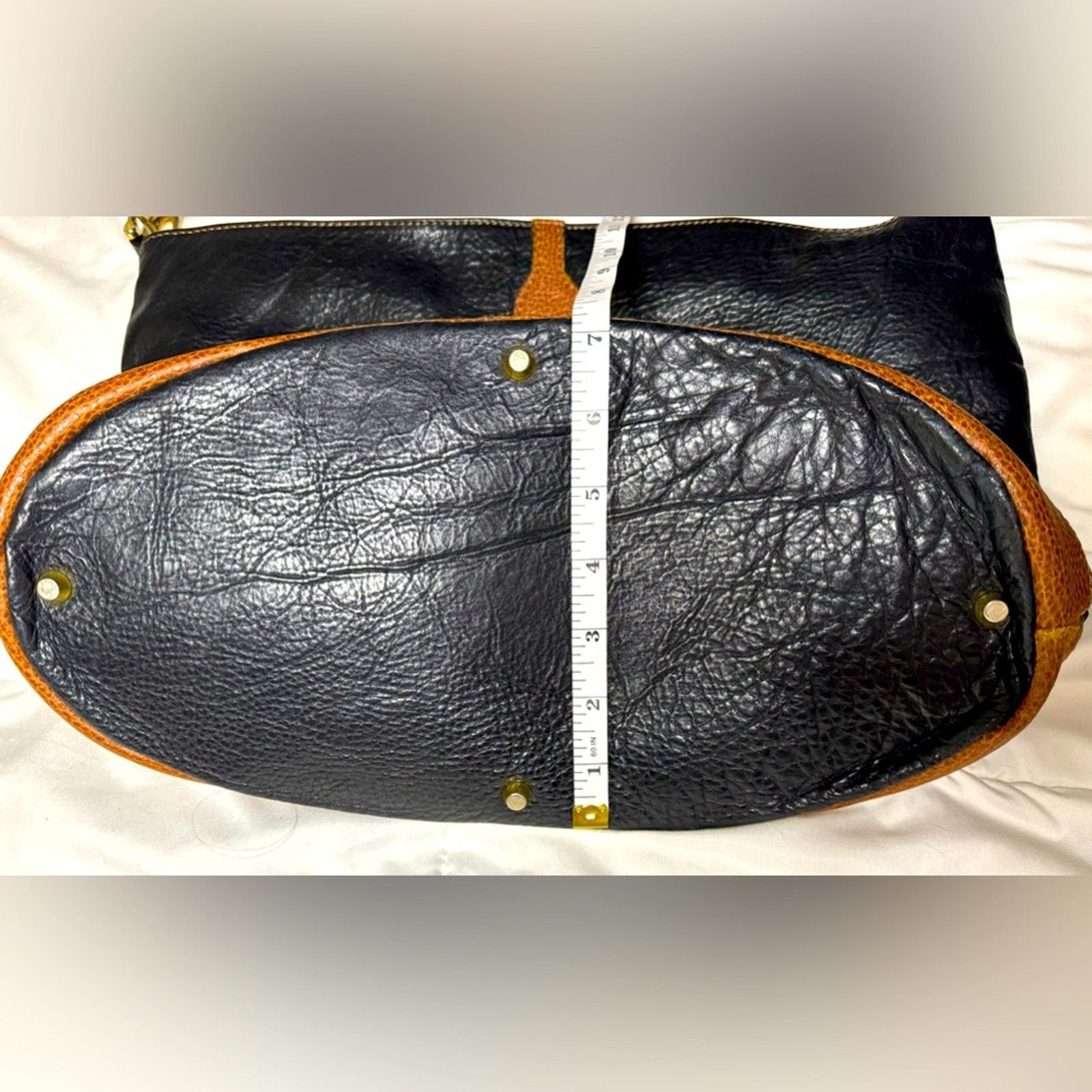 Other Stefani Italian Leather Large Shoulder Bag Size ONE SIZE - 10 Thumbnail