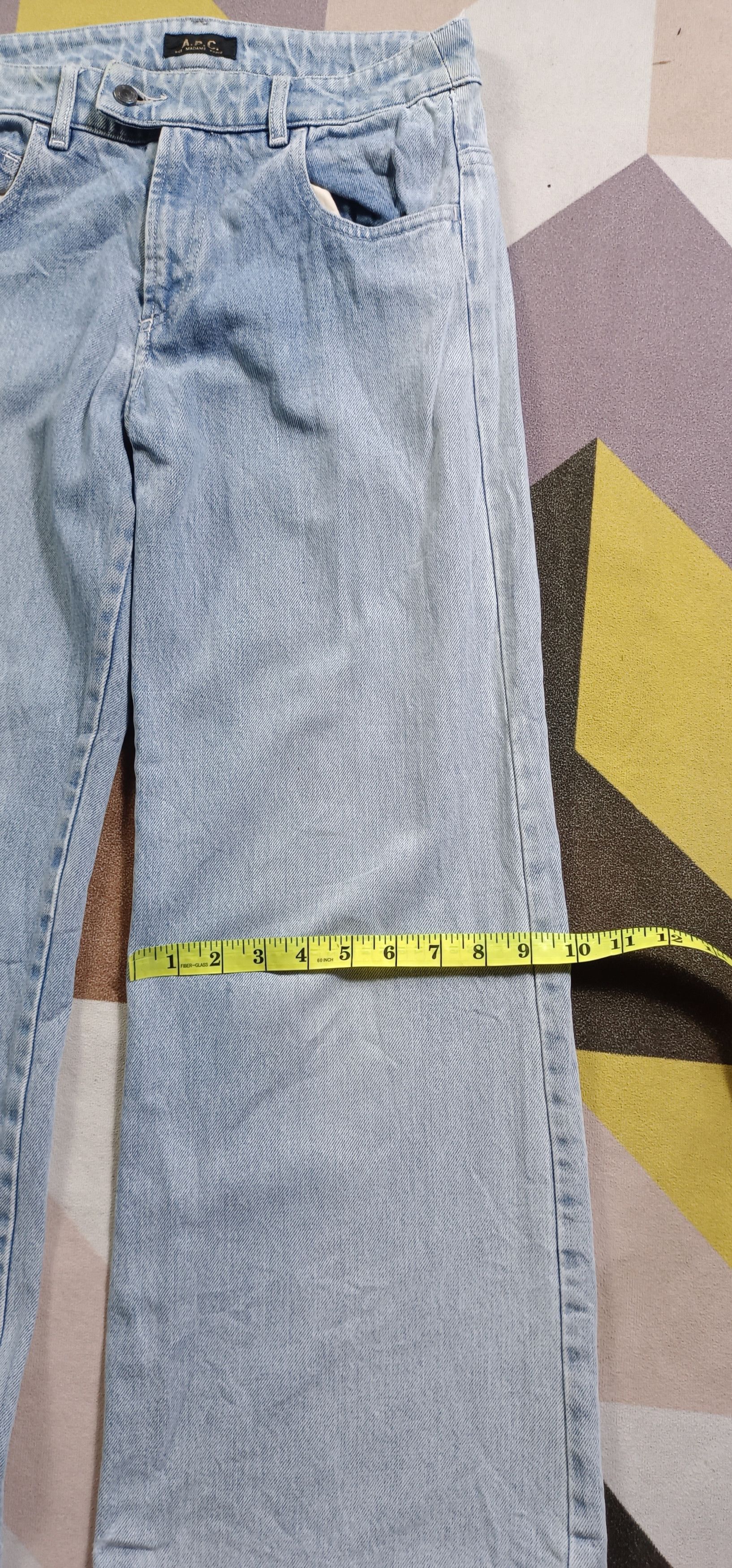 If Six Was Nine Vintage🔥A.P.C Jeans Baggie Denim Size US 29 - 14 Thumbnail
