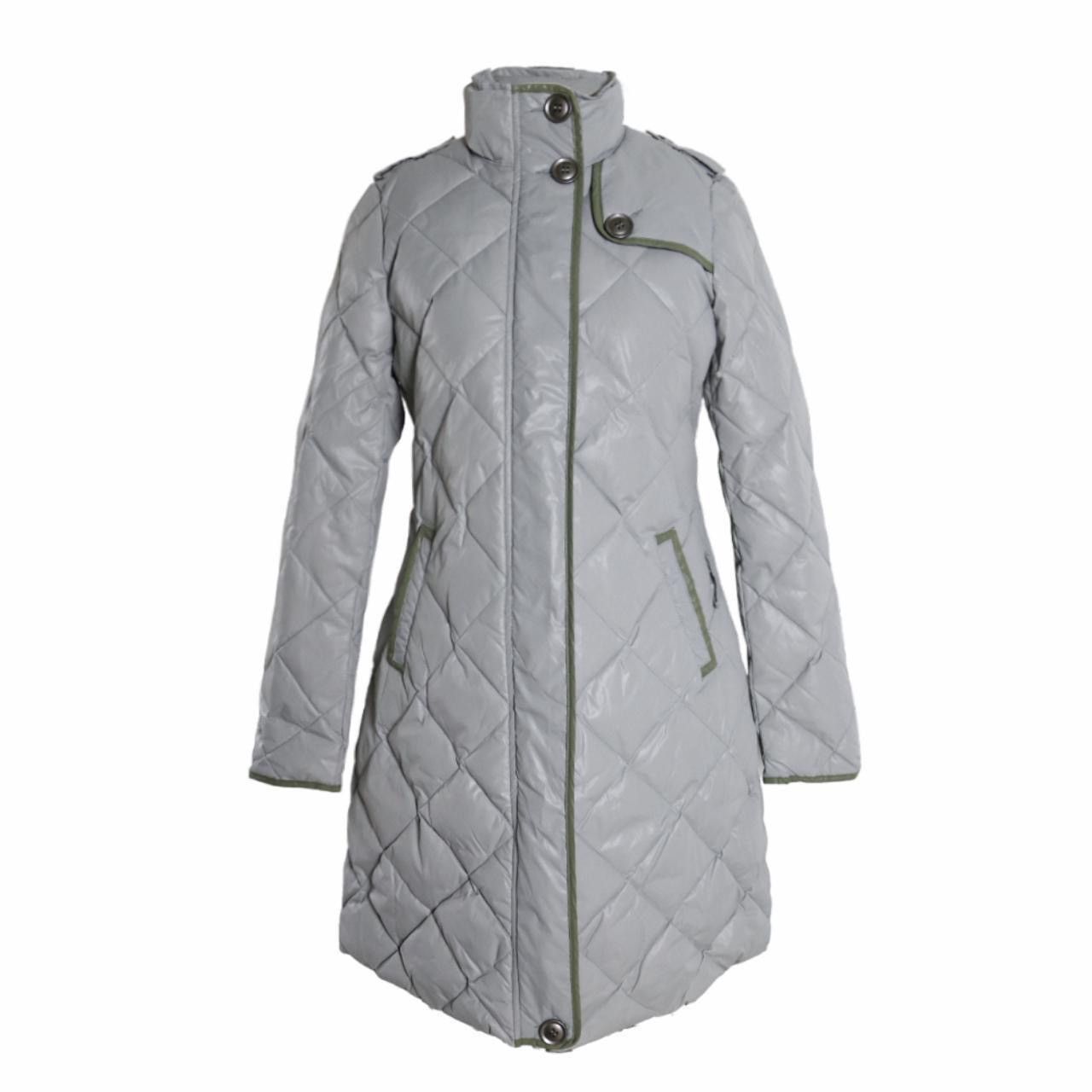 Designer quilted feather down puffer coat Size S / US 4 / IT 40 - 1 Thumbnail