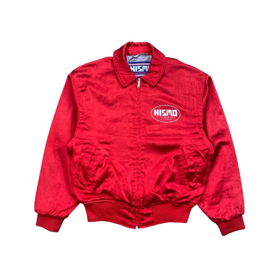 Vintage Vintage Nismo Nissan Racing Team Old Logo Bomber Jacket Size US M / EU 48-50 / 2 - 3 Thumbnail