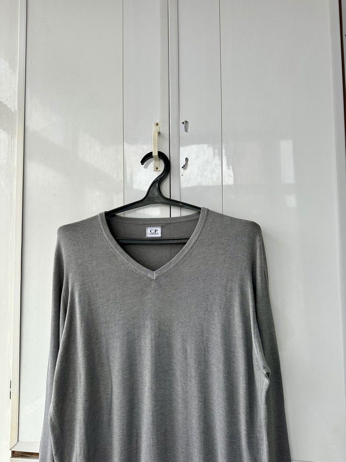 C.P. Company Vintage C.P. Company Grey Longsleeve T-shirt Y2K Size US L / EU 52-54 / 3 - 6 Thumbnail