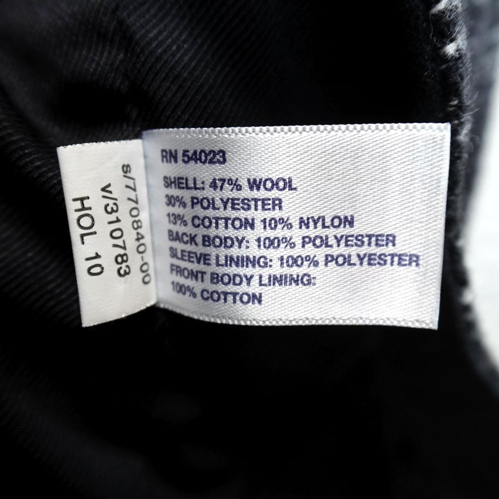 Gap Gap Jacket Womens M Black Donegal Wool Knit Moto Biker Asymmetrical Zip Coat Top Size M / US 6-8 / IT 42-44 - 5 Thumbnail