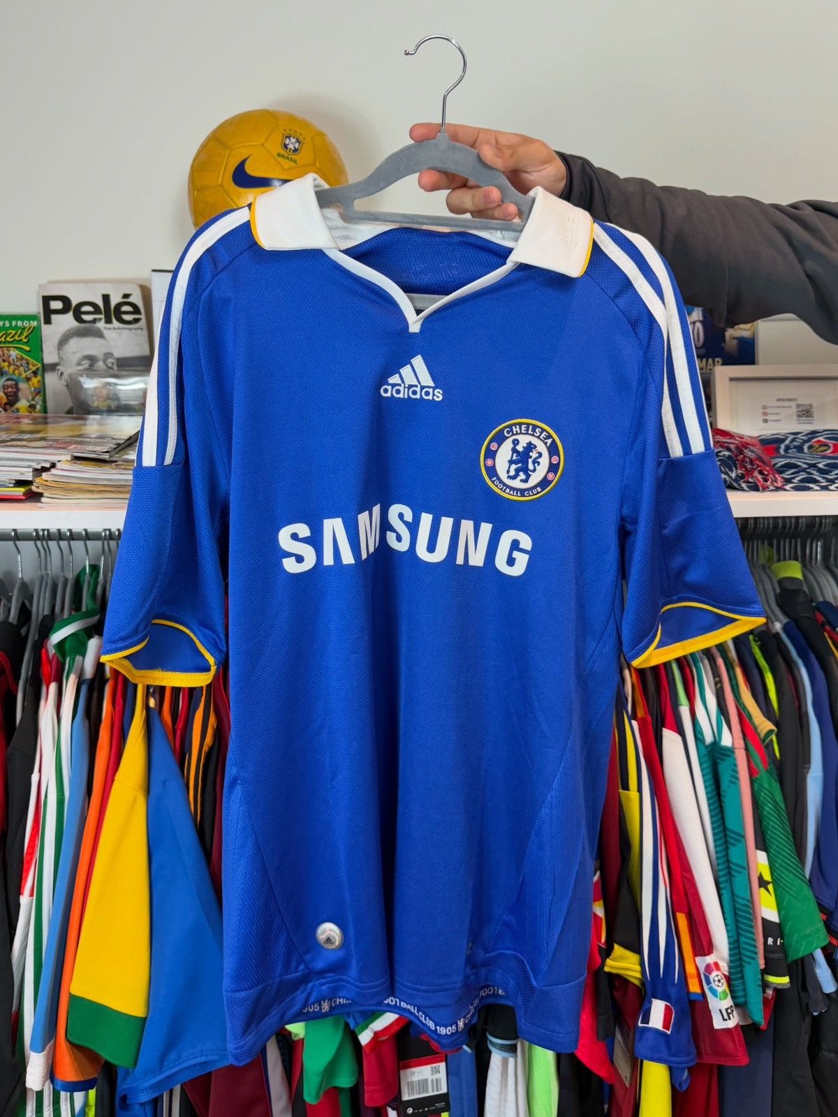 Adidas Chelsea 2008/09 Drogba Home Jersey Size US L / EU 52-54 / 3 - 2 Thumbnail
