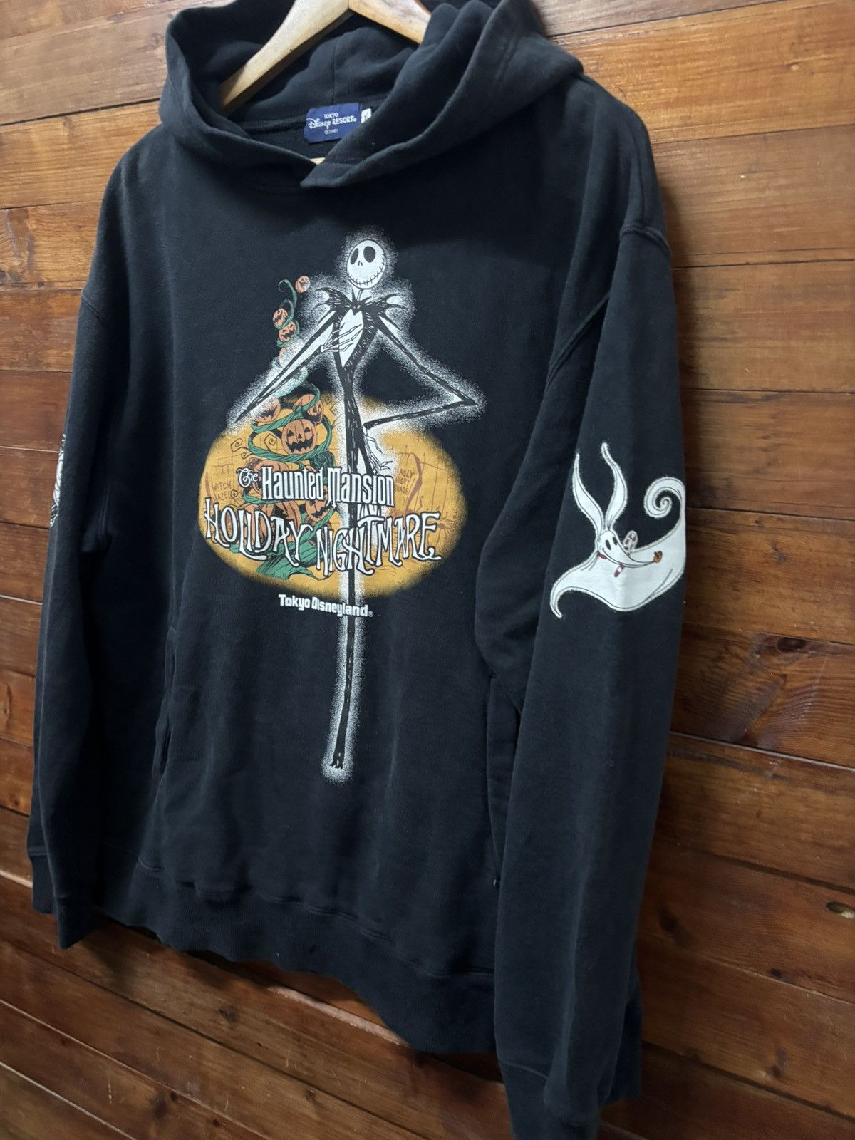 Disney Vintage tim burtons nightmare before christmas hoodie Size US L / EU 52-54 / 3 - 3 Thumbnail
