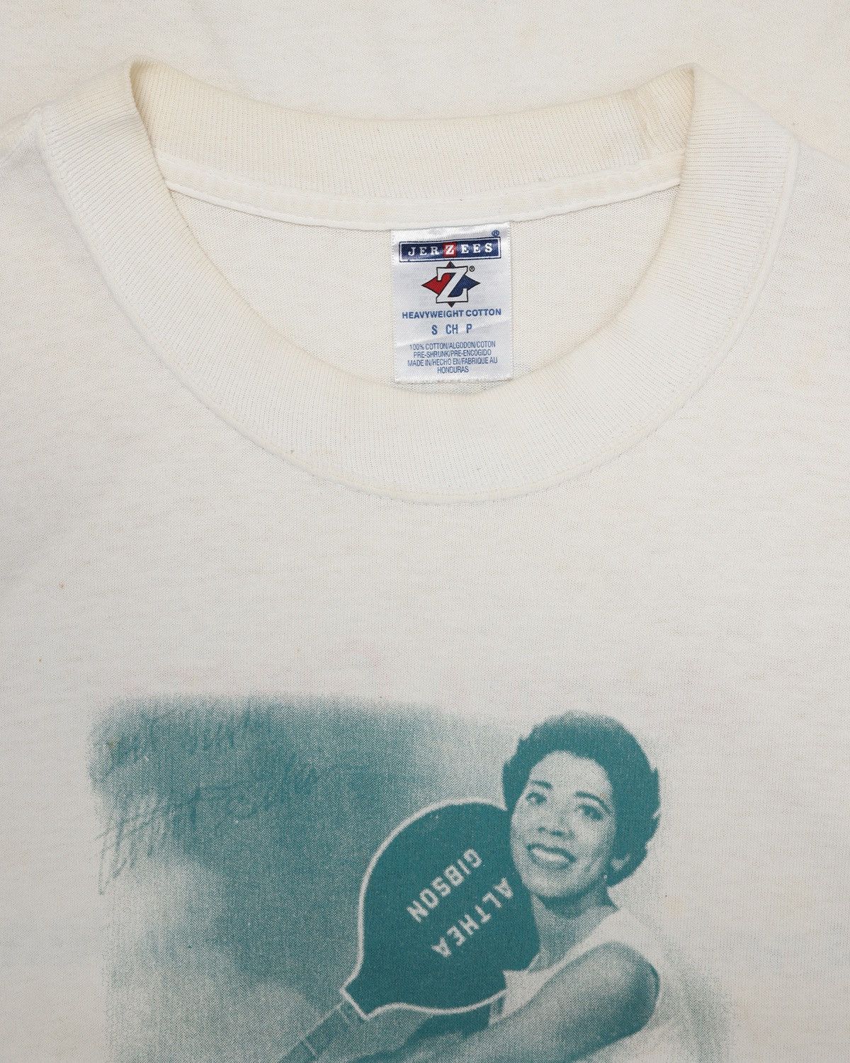 Vintage Vintage Althea Gibson faded distressed t-shirt Size US S / EU 44-46 / 1 - 5 Thumbnail