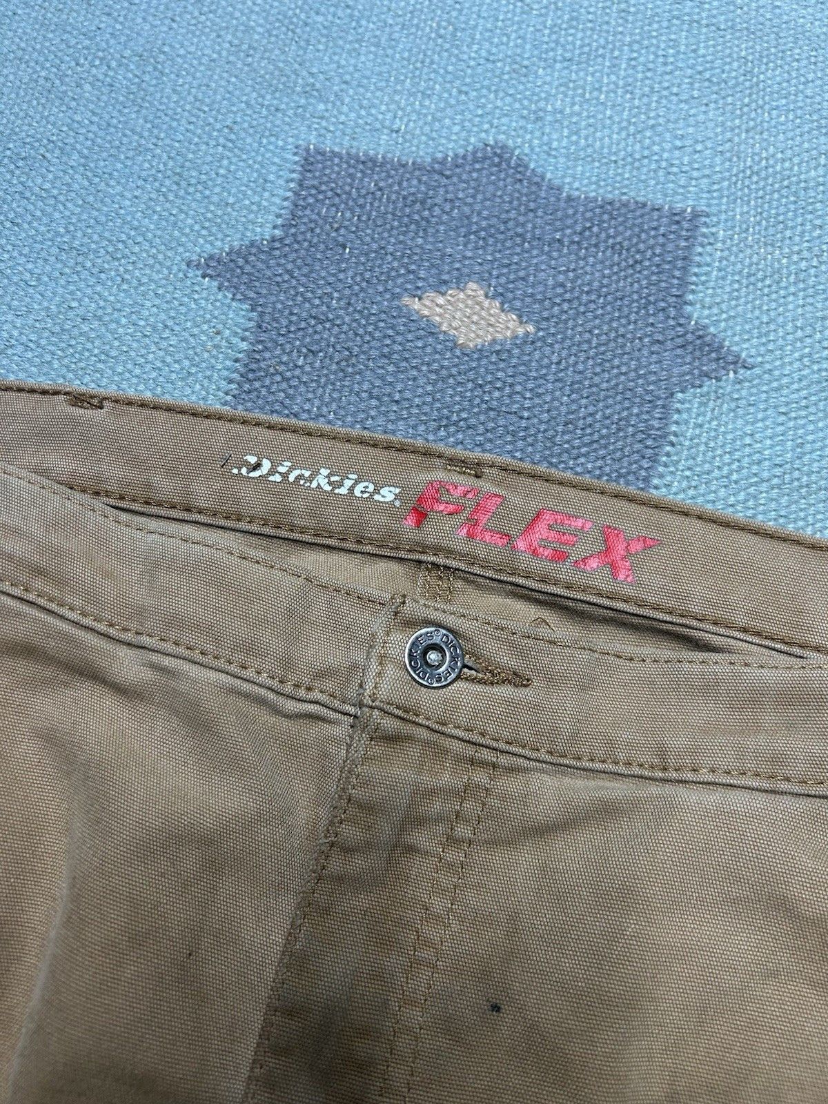 Vintage Dickies flex canvas cargo pants grunge workwear skater 38x28 Size US 38 / EU 54 - 9 Thumbnail