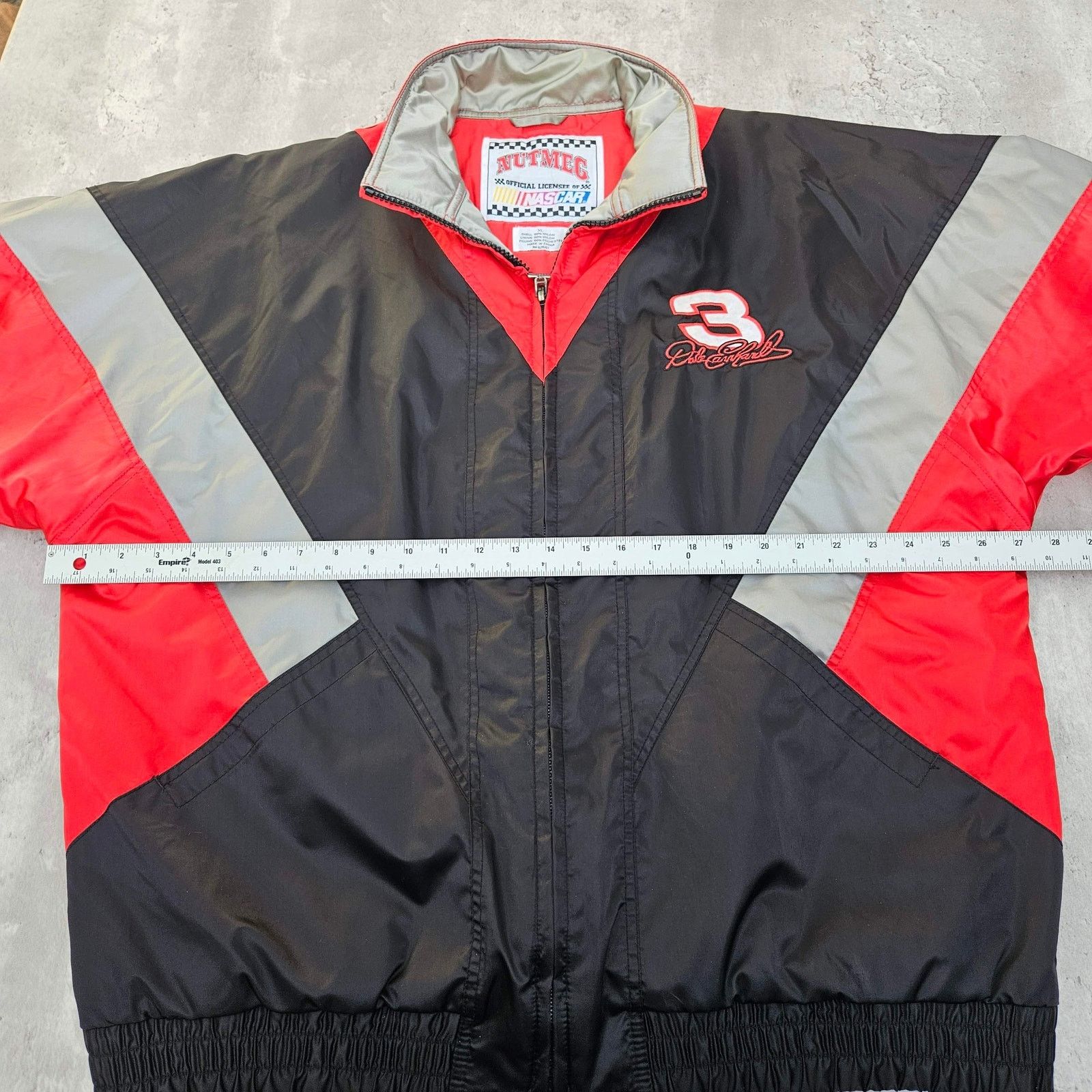 Nutmeg Vintage Nutmeg Dale Earnhardt Sr Bomber Nascar Racing XL Size US XL / EU 56 / 4 - 6 Thumbnail