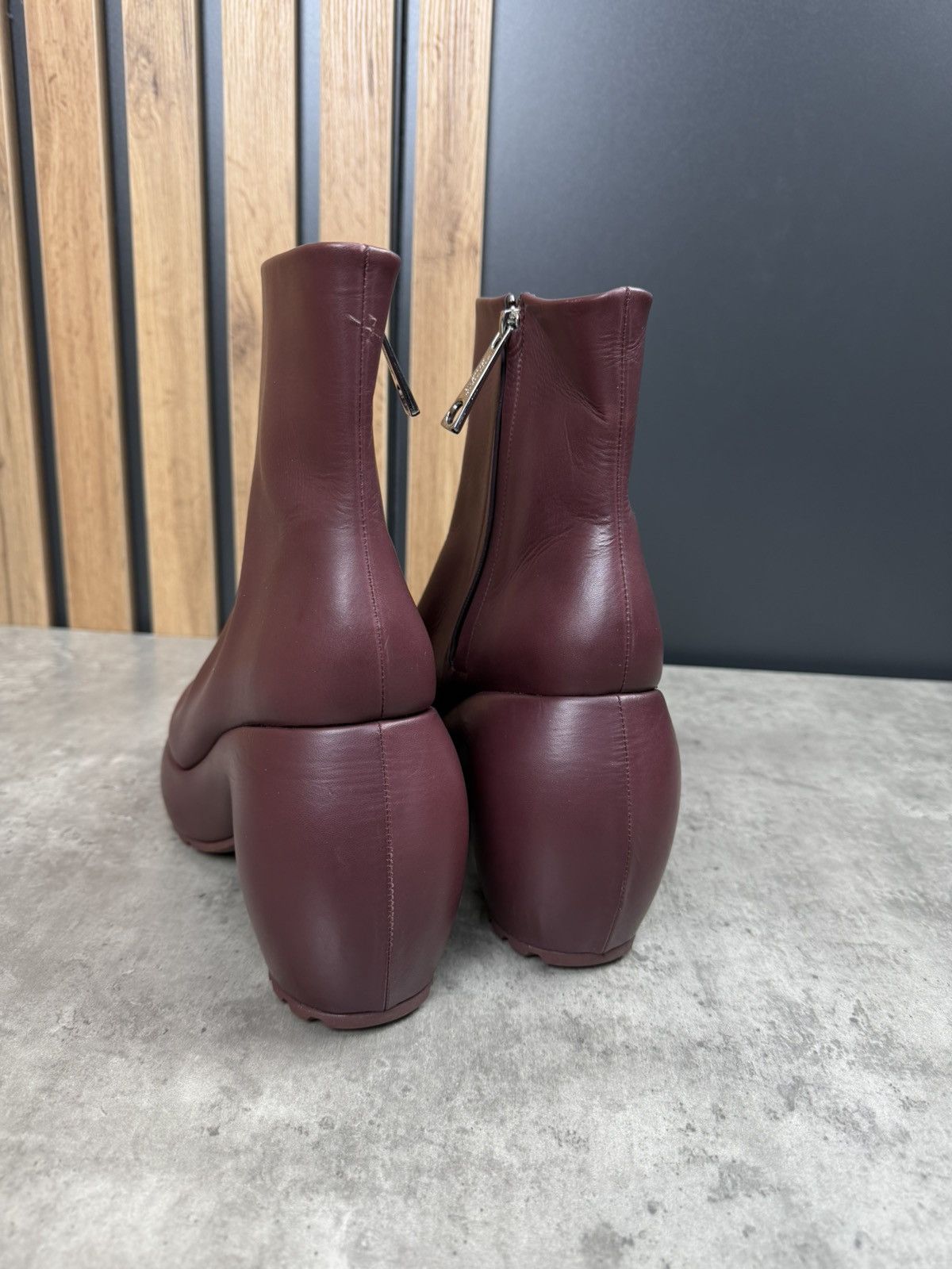 Japanese Brand at.kollektive Natacha Ramsay-Levi Platform Ankle Boots Size US 9 / IT 39 - 5 Thumbnail