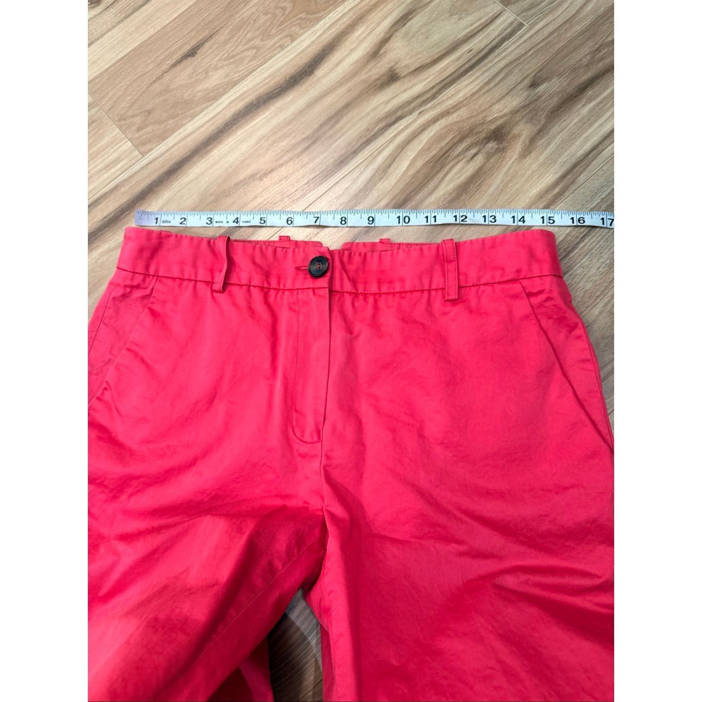 Lacoste Lacoste pink ankle length cotton pants size 4 Size 27" / US 4 / IT 40 - 5 Thumbnail